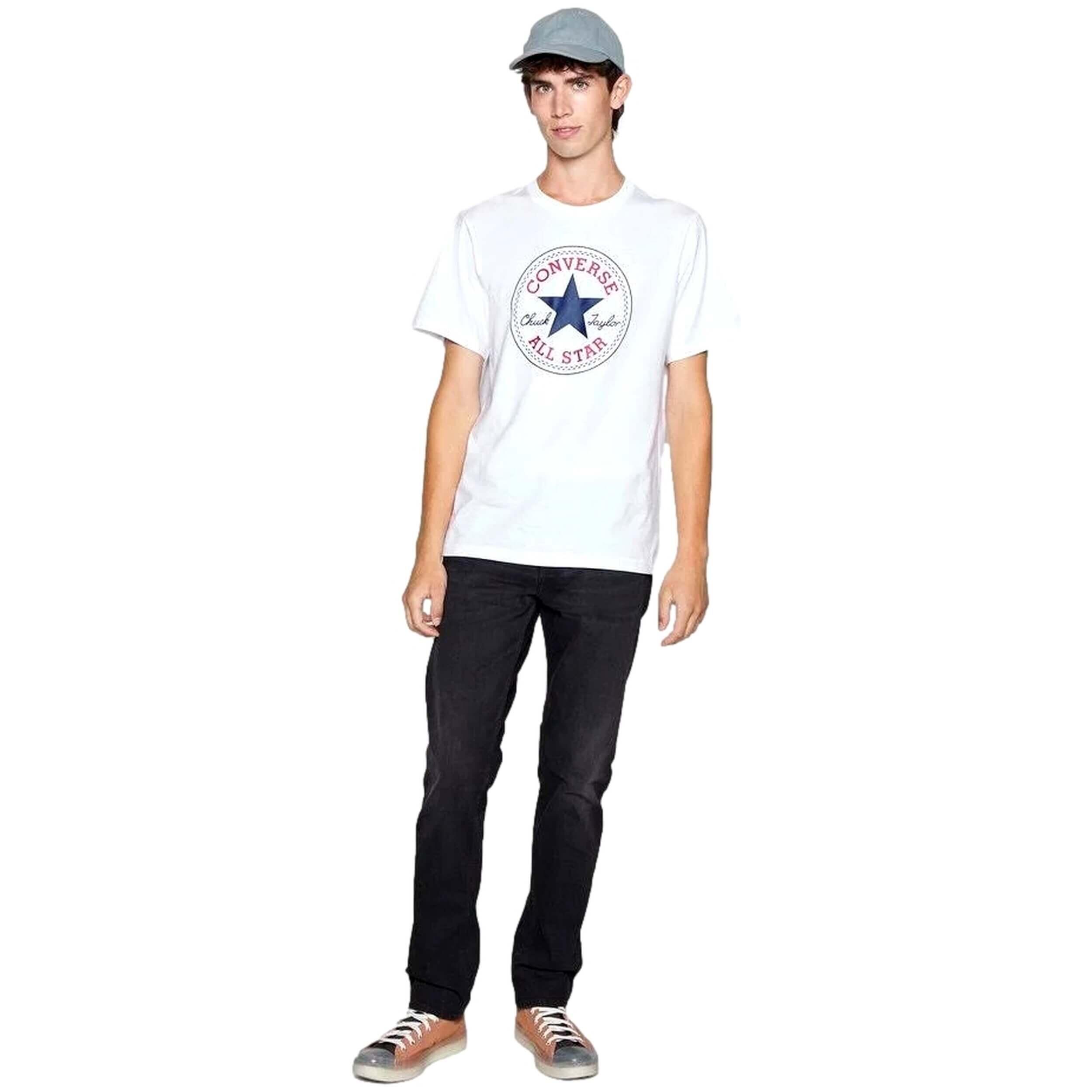 Maglietta Converse Chuck Taylor Bianca 4/5