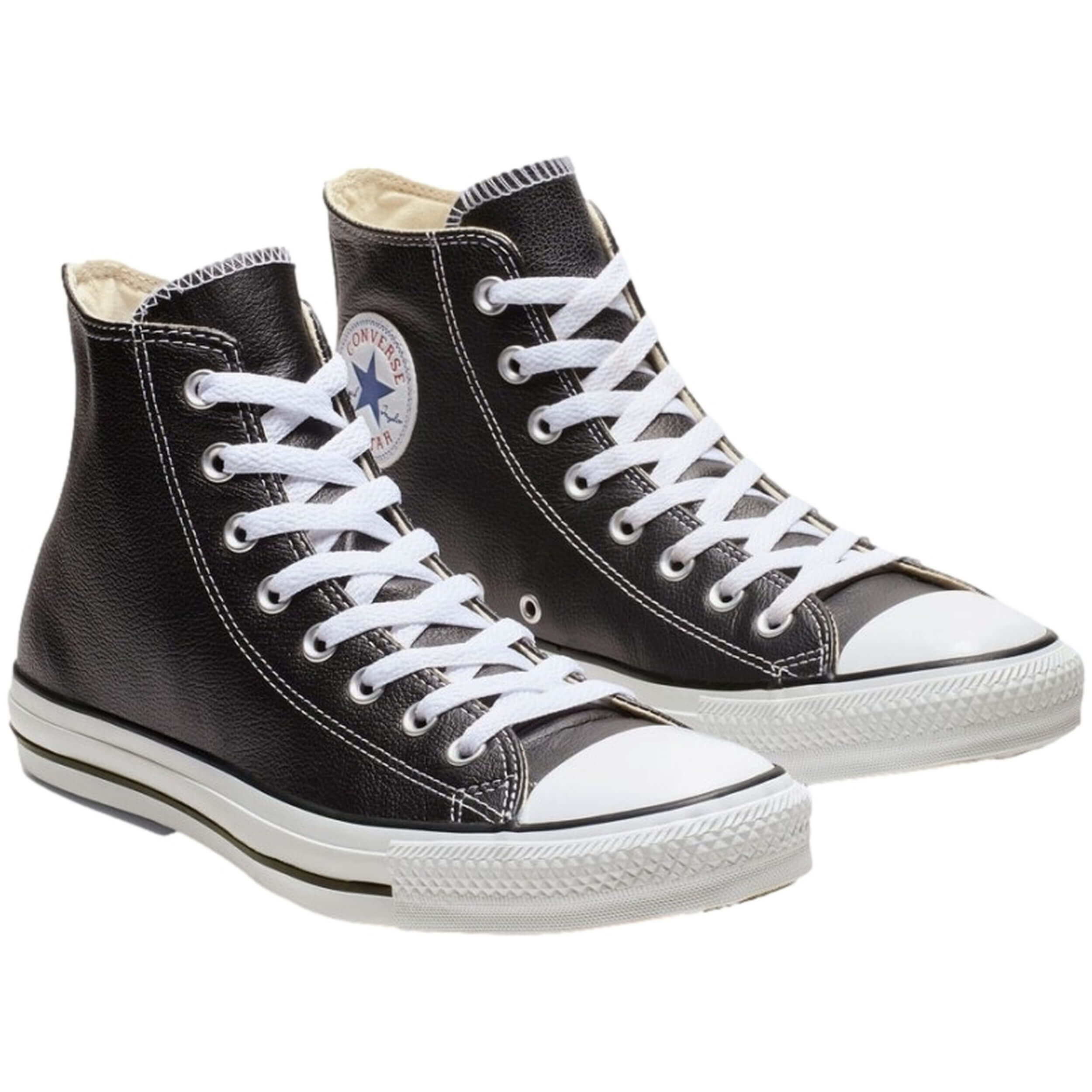 Chaussures montantes à lacet en cuir pour adulte Chuck Taylor All Star Leather 5/6