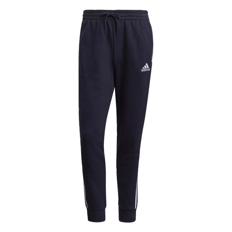 Essentials French Terry Tapered Cuff 3-Stripes Broek