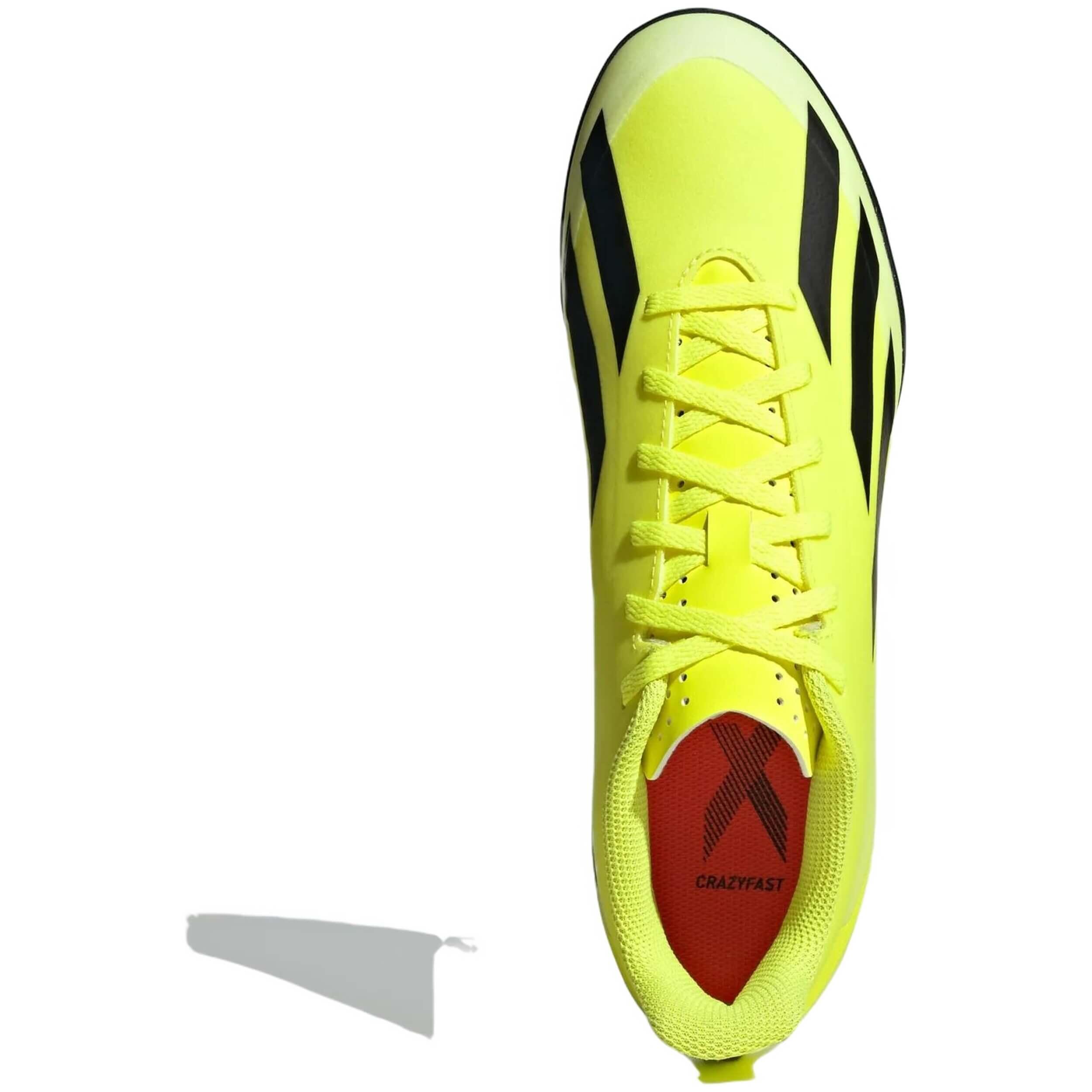 Scarpe da calcio Uomo Adidas X Crazyfast Club giallo 4/6