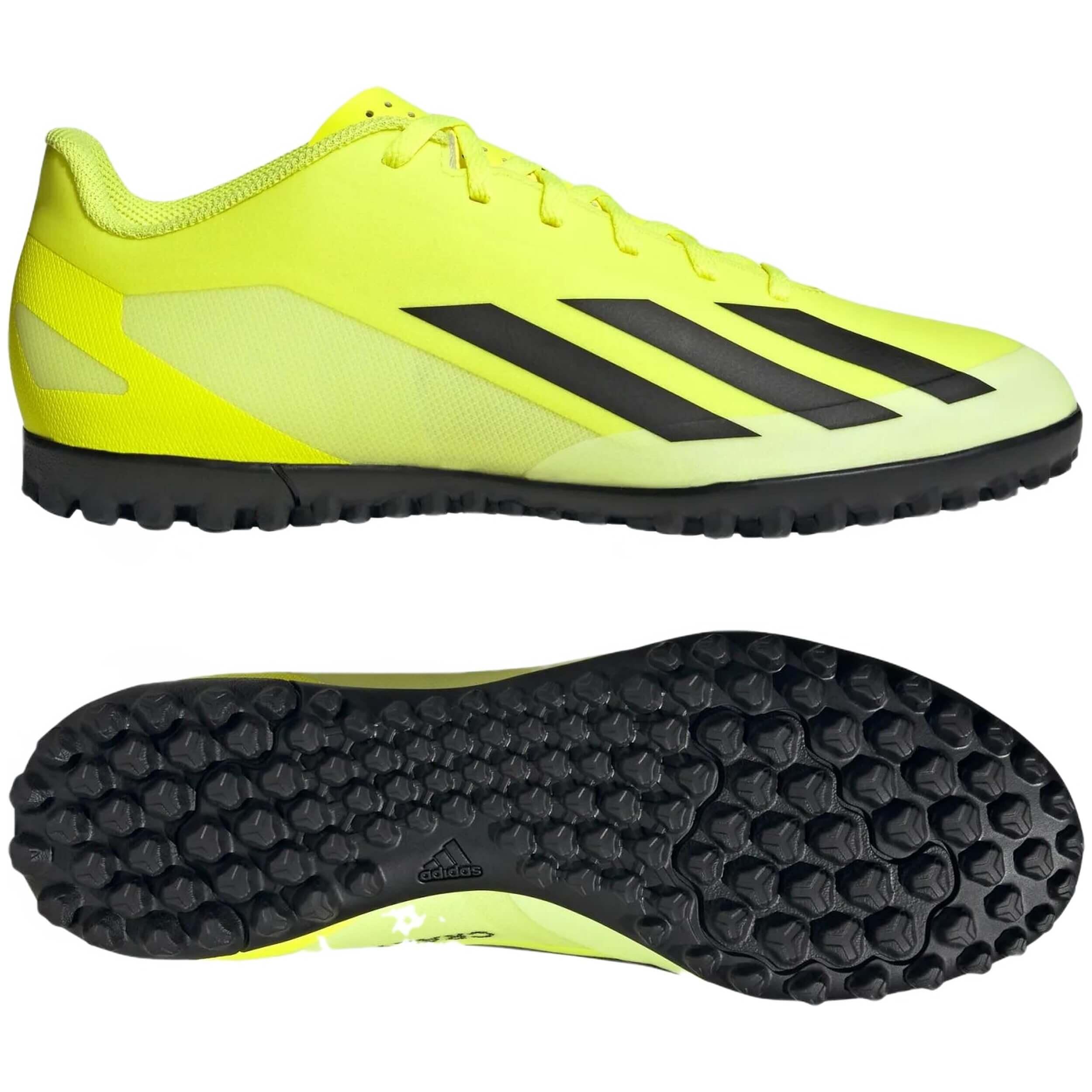 Scarpe da calcio Uomo Adidas X Crazyfast Club giallo 3/6