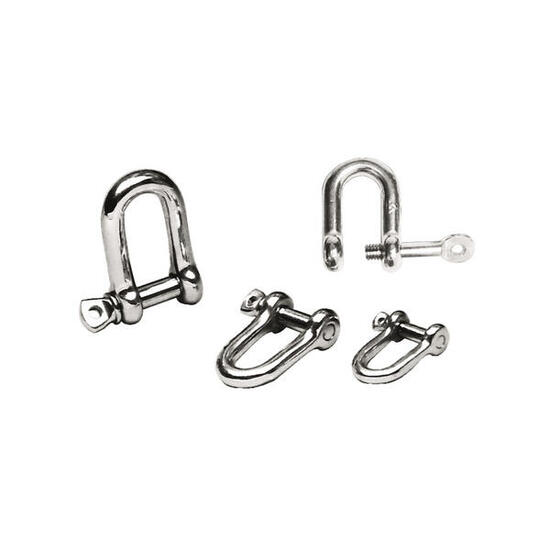 Manille droite inox - ORANGEMARINE