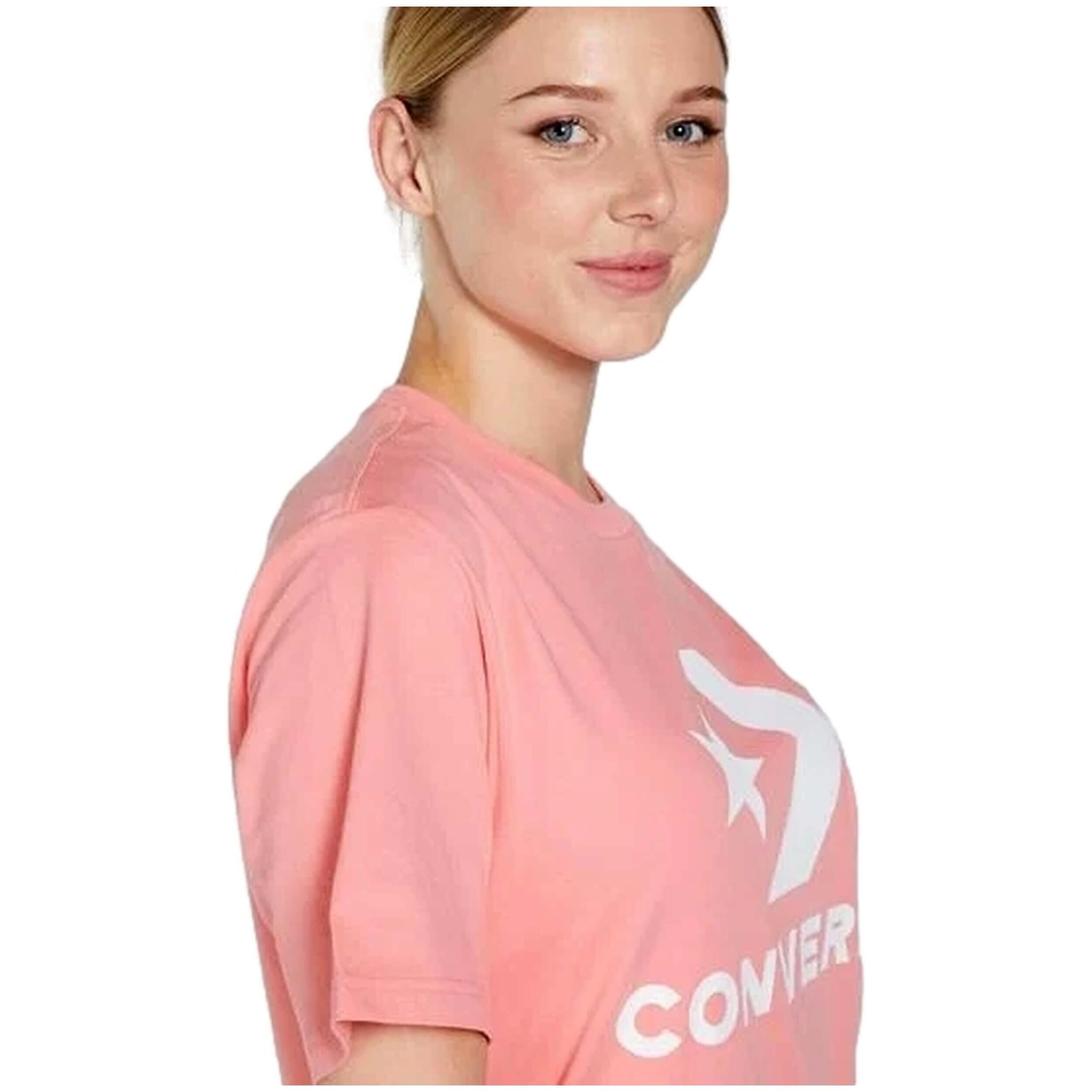 Maglietta Converse 10025458 Corallo 5/5