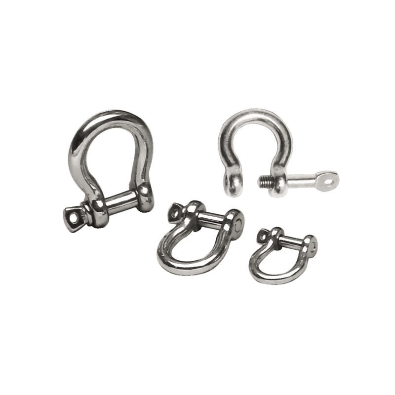 ORANGEMARINE Grillo a lira in acciaio inox - ARANCIONE