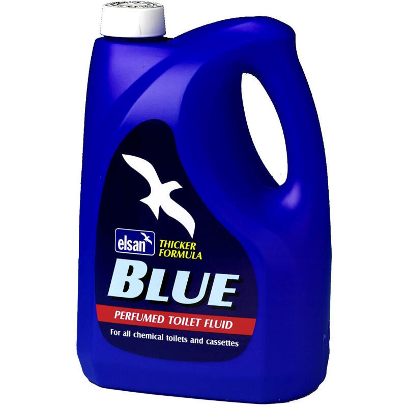 ELSAN Detergente WC chimico blu - 4 l