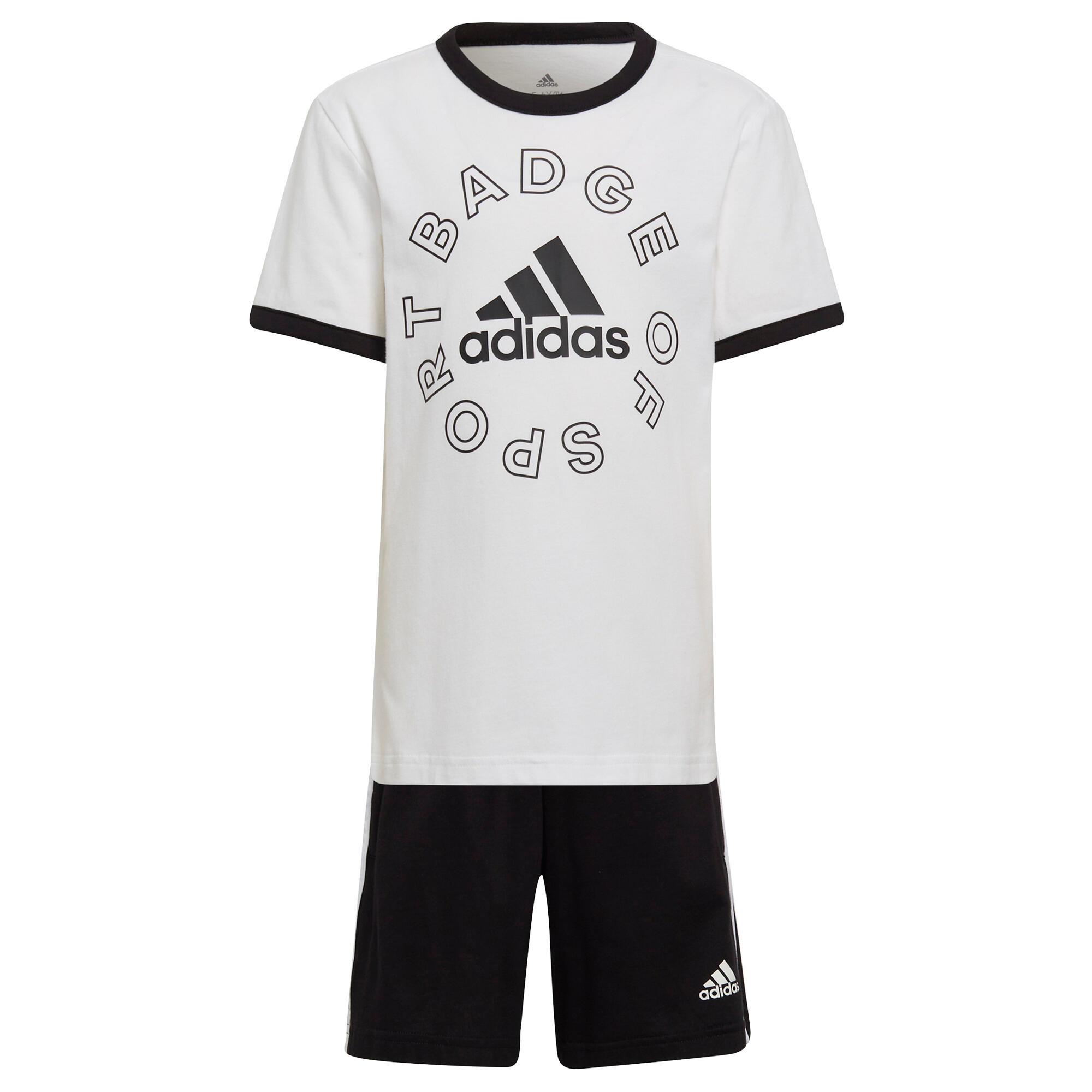 Adidas - Survêtement Enfant Adidas Logo Essentials Summer Set - Survêtement - Blanc -  6 À 8 Ans - Decathlon