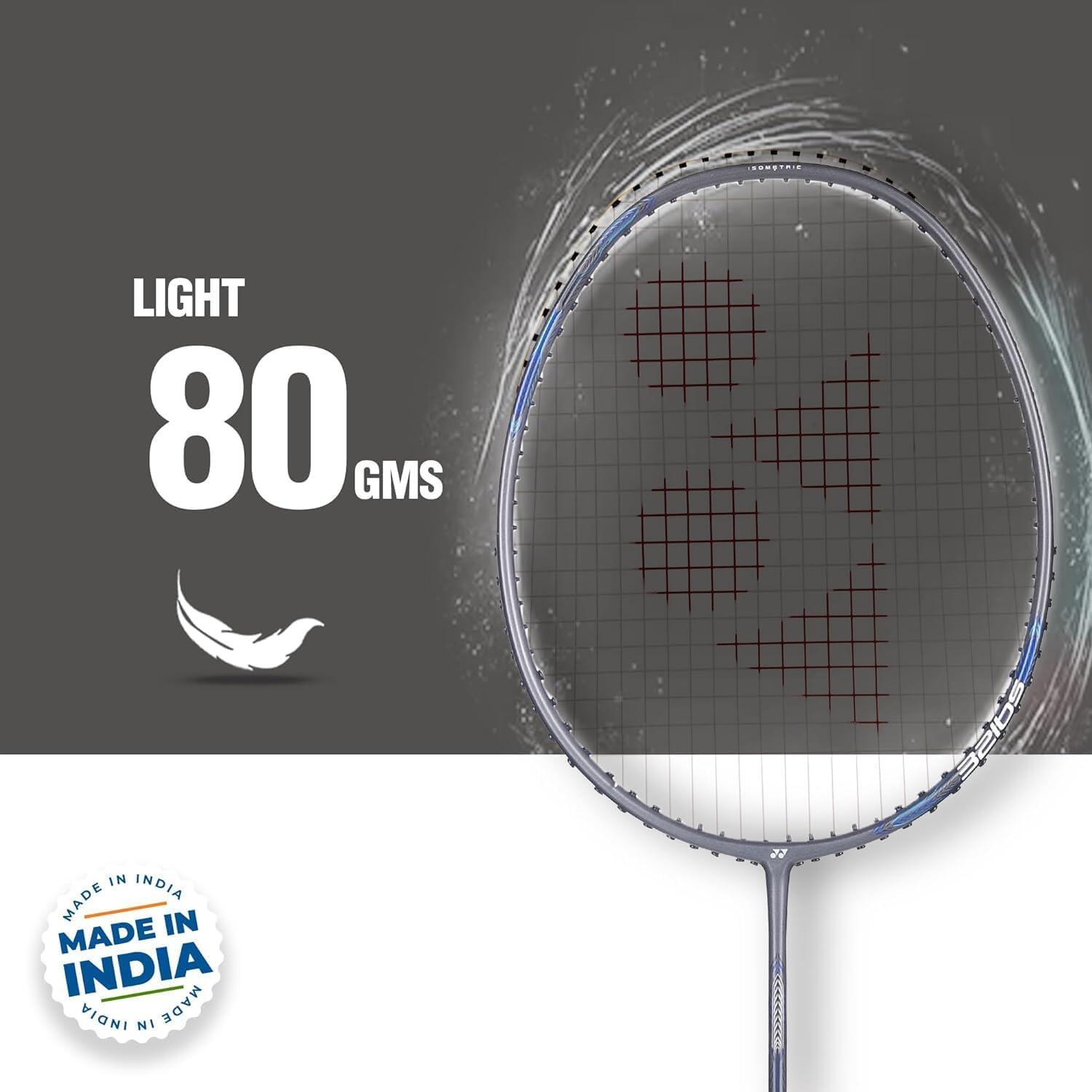 Yonex Badminton Racquet Astrox Attack 9 Gun Metal Grey G4 4U(80GMS-32LBS)(Made in India)