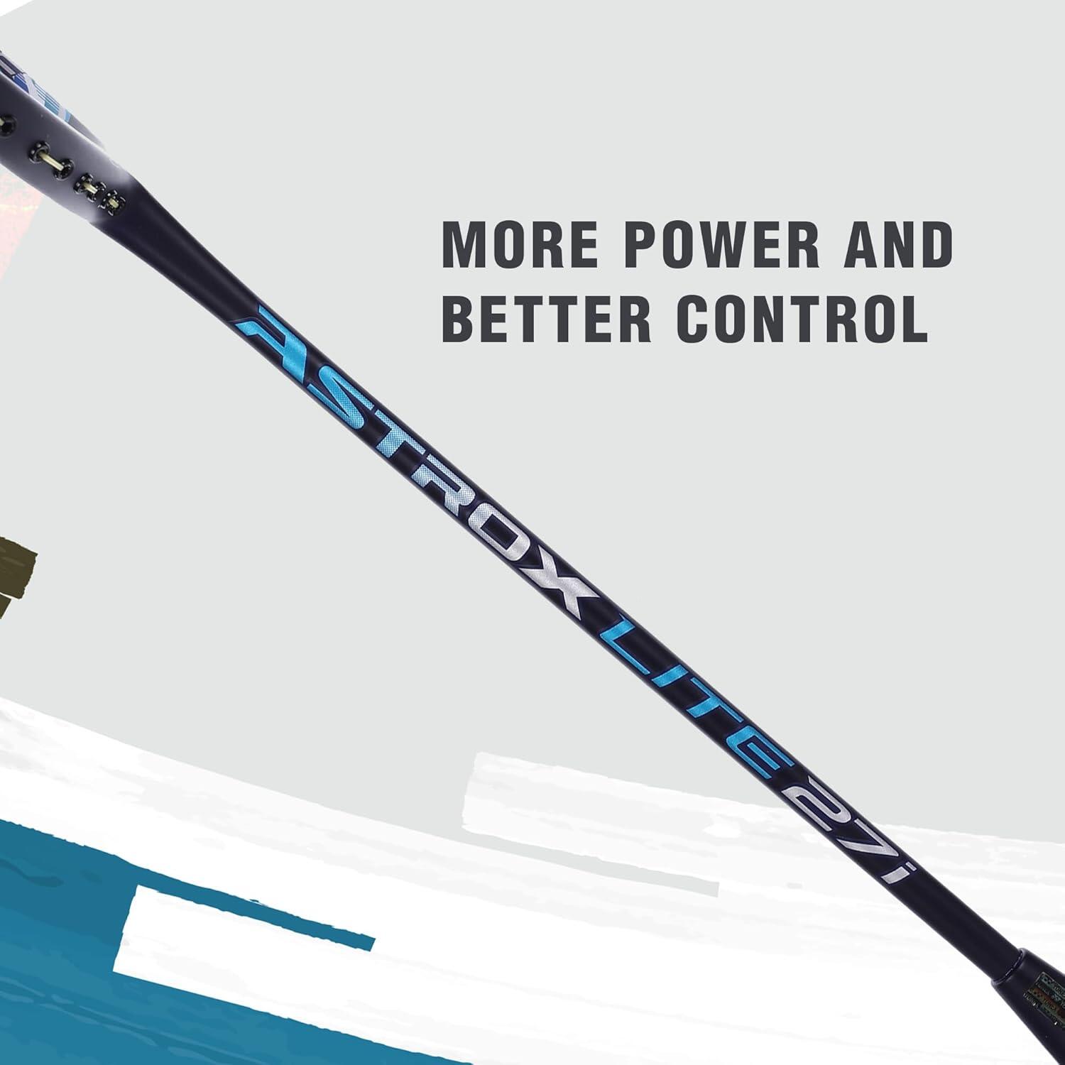 YONEX Astrox Lite 27i Graphite Strung Badminton Racket with Full Racket Cover