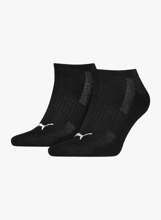 SOCKEN Puma Cushioned Sneaker Trainer 3 Pack, Schwarz, Unisex