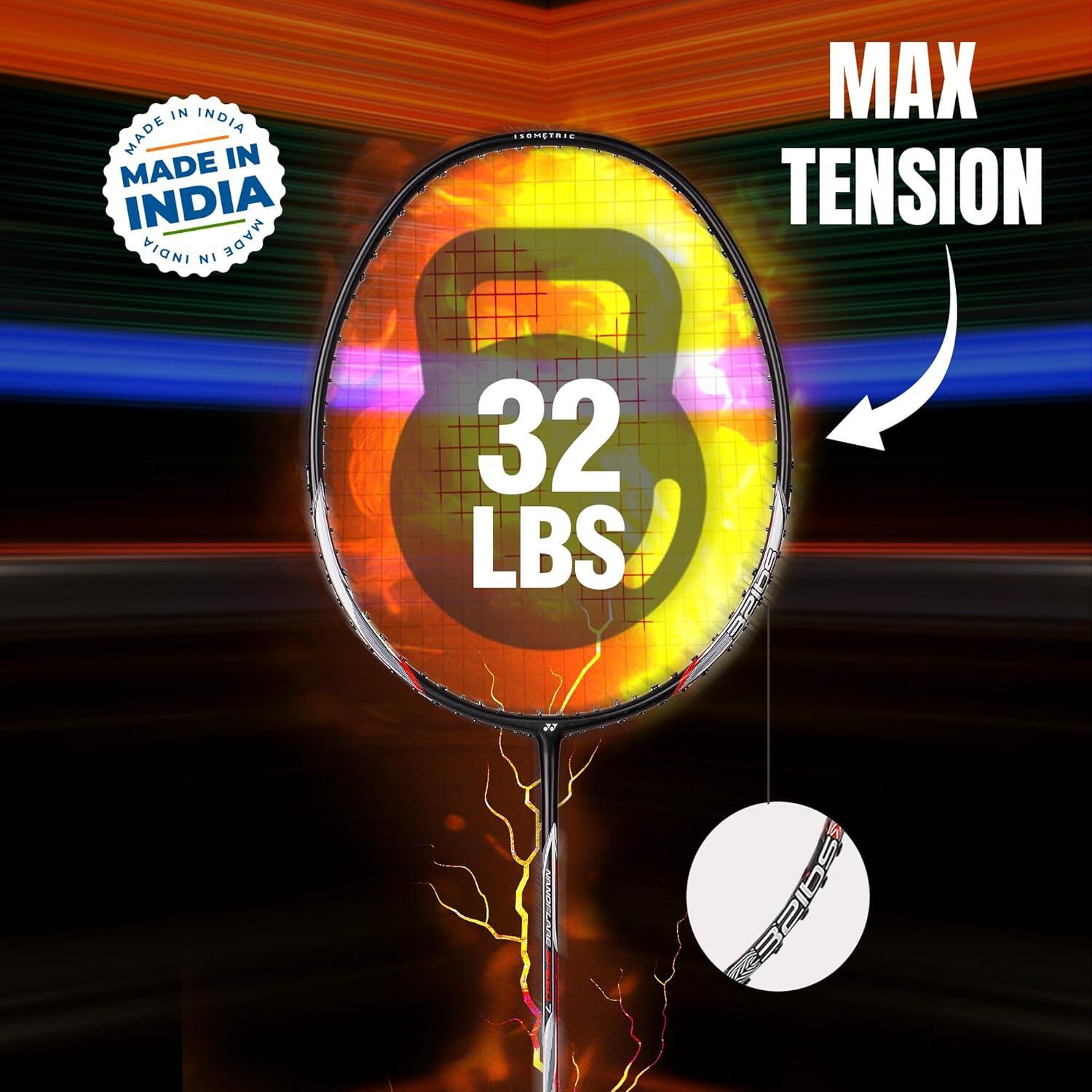 Yonex Badminton Racquet Nanoflare Speed 7 White (G4 4U)