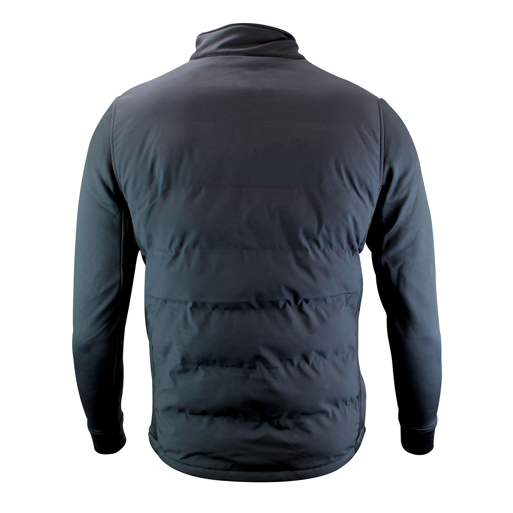 Veste résistante à l'eau doublée en polaire pour hommes fermeture éclair 3/6