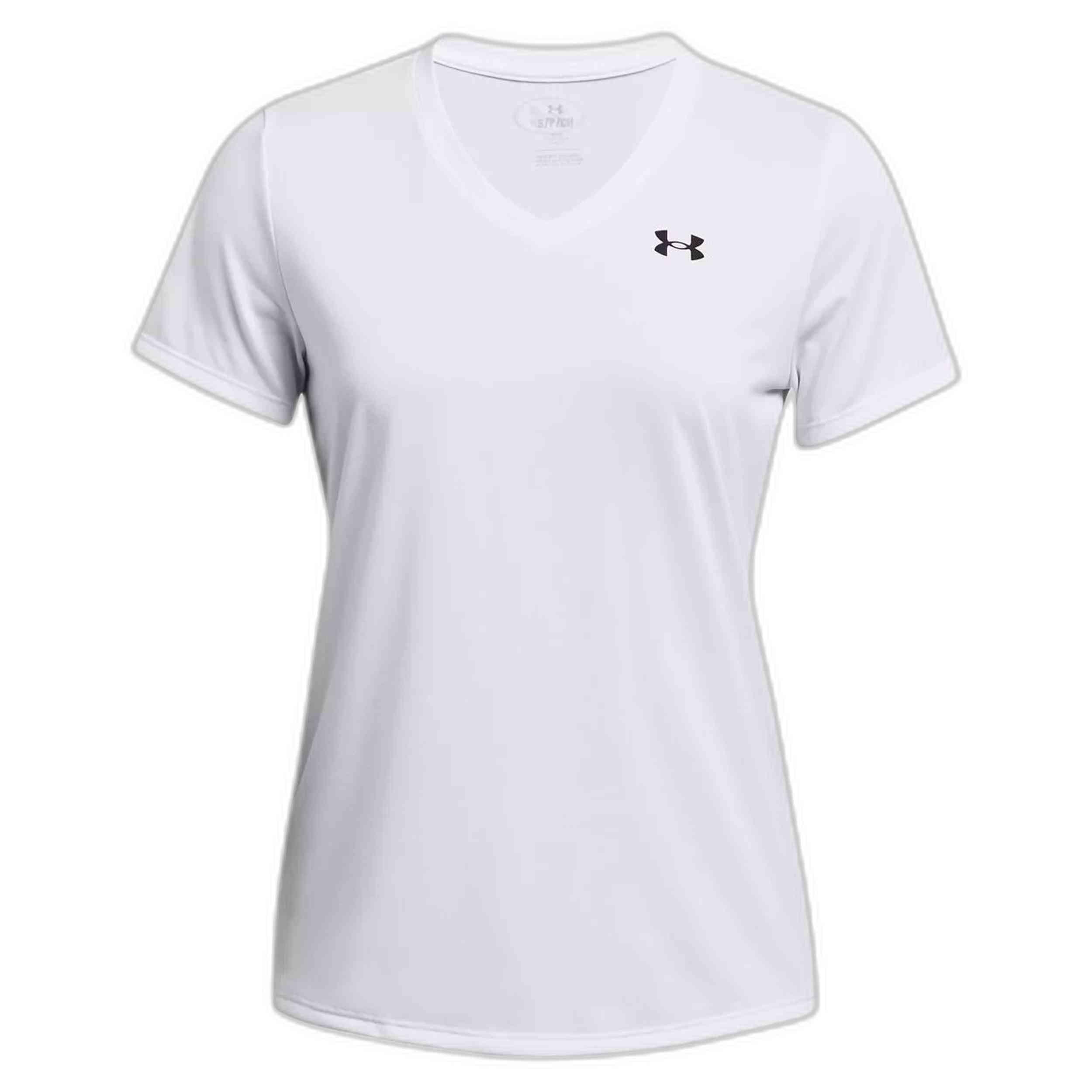 Under Armour - T-shirt Under Armour Tech Ssv- Solid Pour Femmes - T-shirt Manches Courtes - Blanc - 40 M - Decathlon