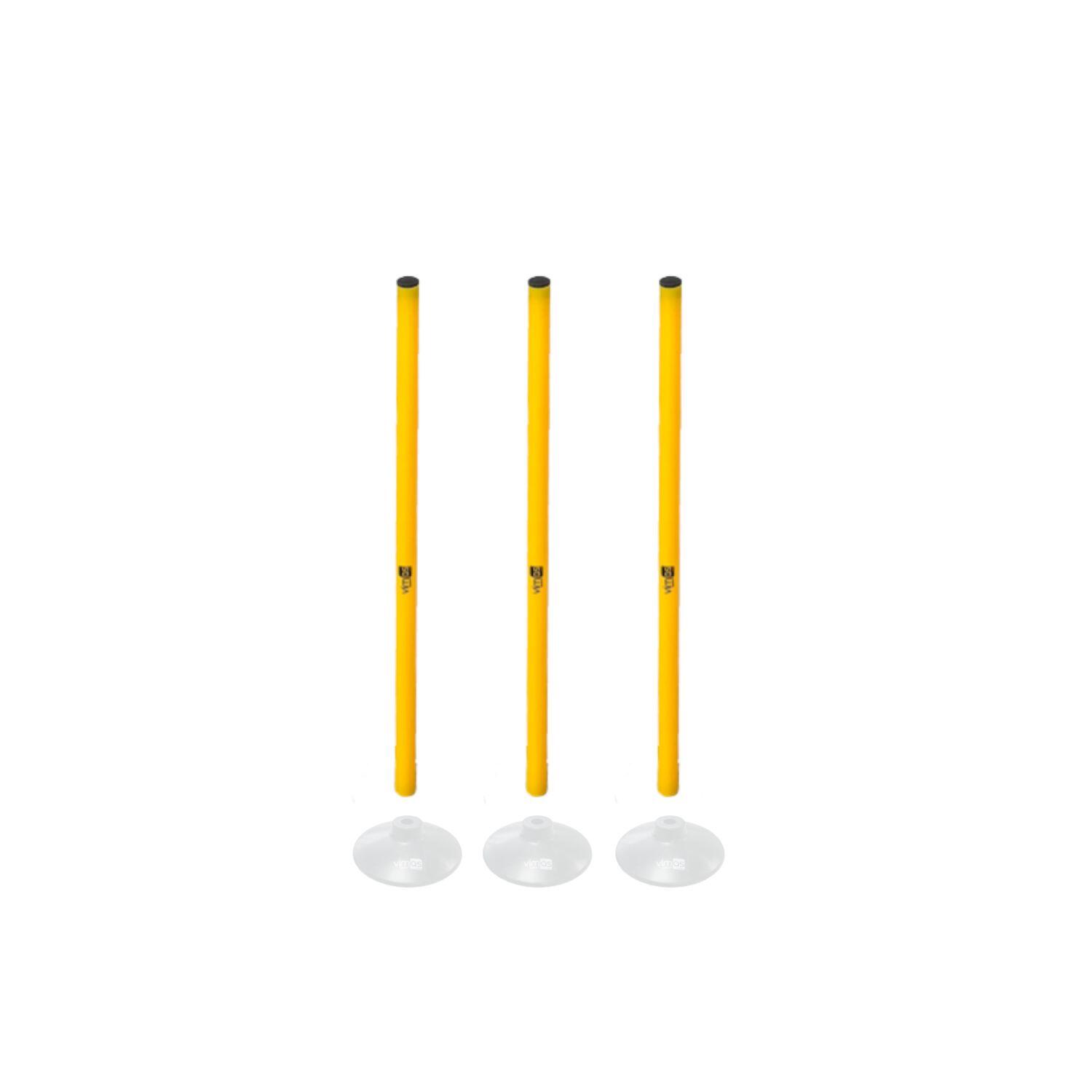 Set 3 Picas Entrenamiento 70cm VIMAS SPORT Amarilla 2/2
