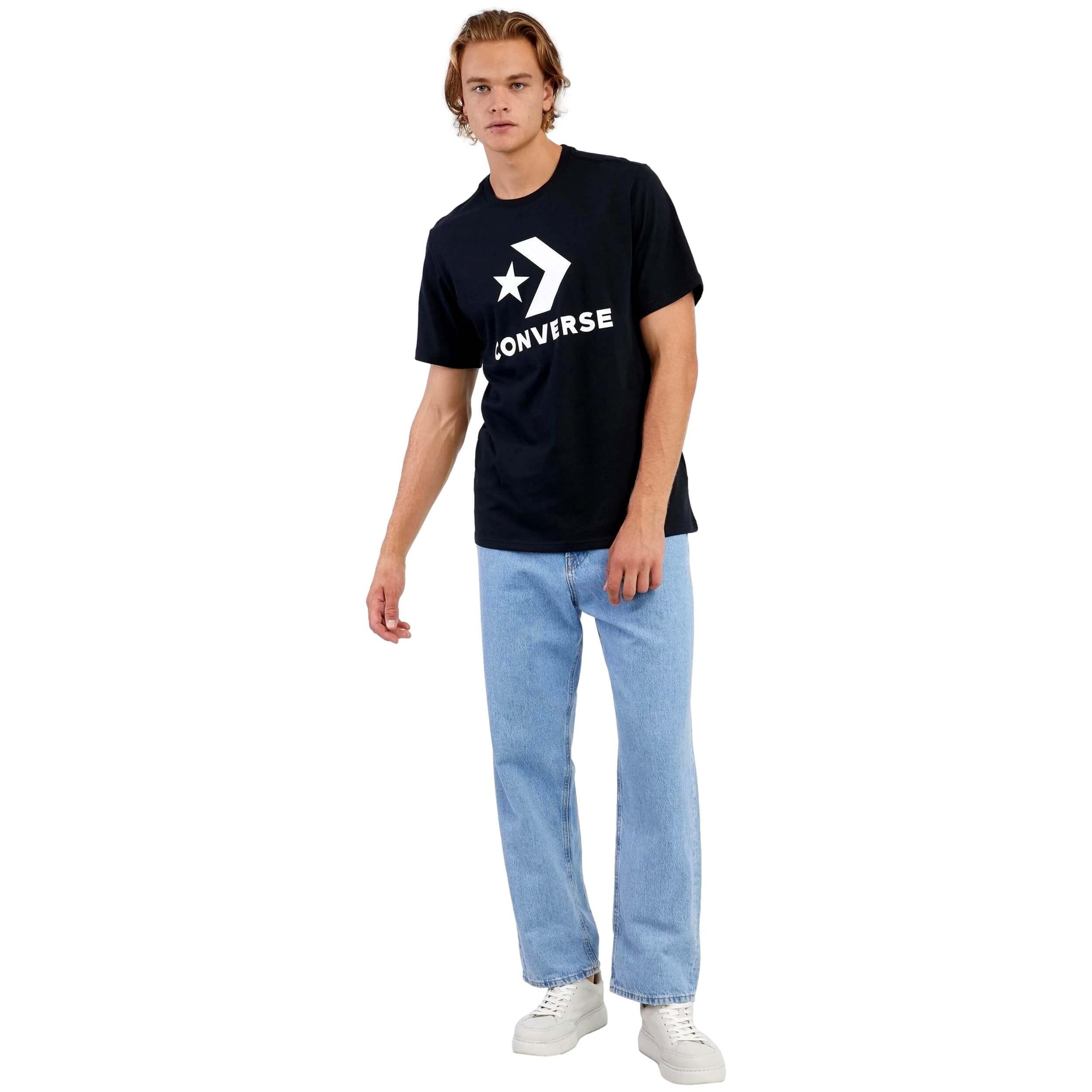 Maglia a maniche corte Converse modello 10025458-A02 per unisex 5/5
