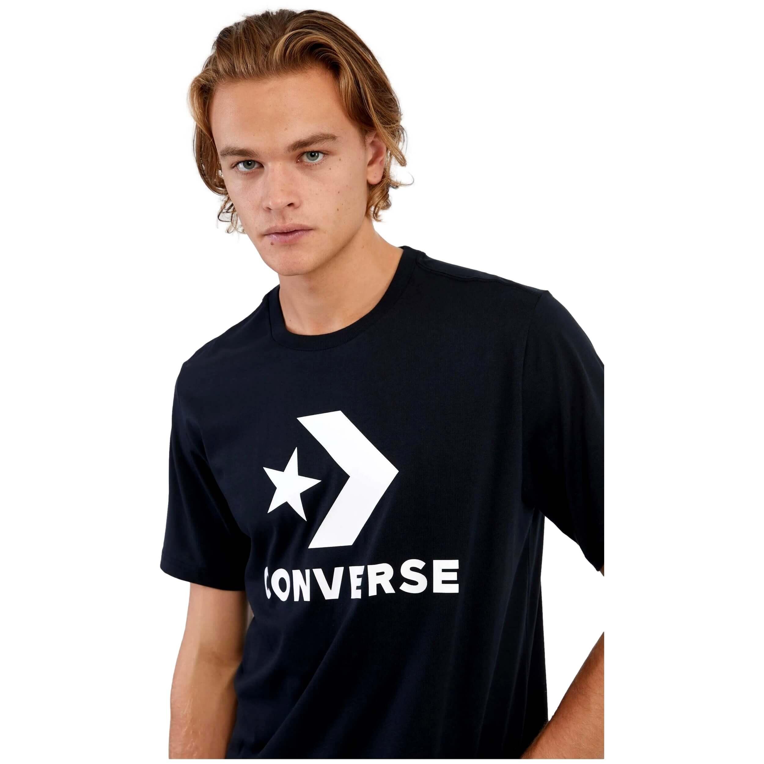 Maglia a maniche corte Converse modello 10025458-A02 per unisex 4/5