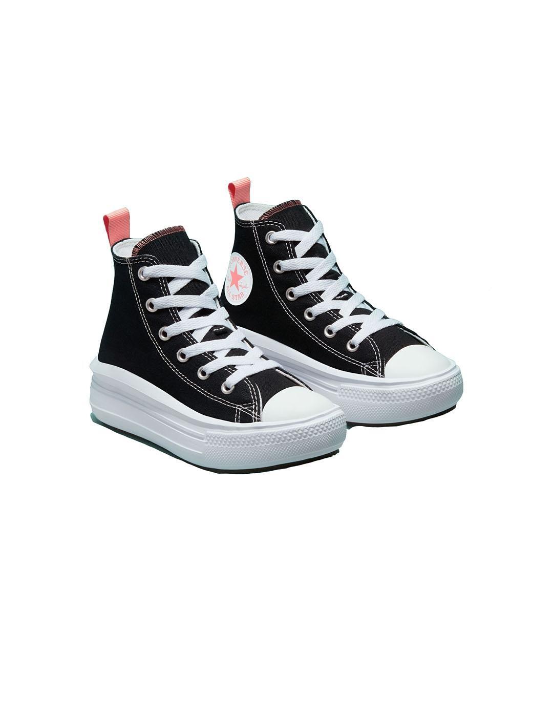 Chaussure pour fille Converse All star move high top Noir 5/6
