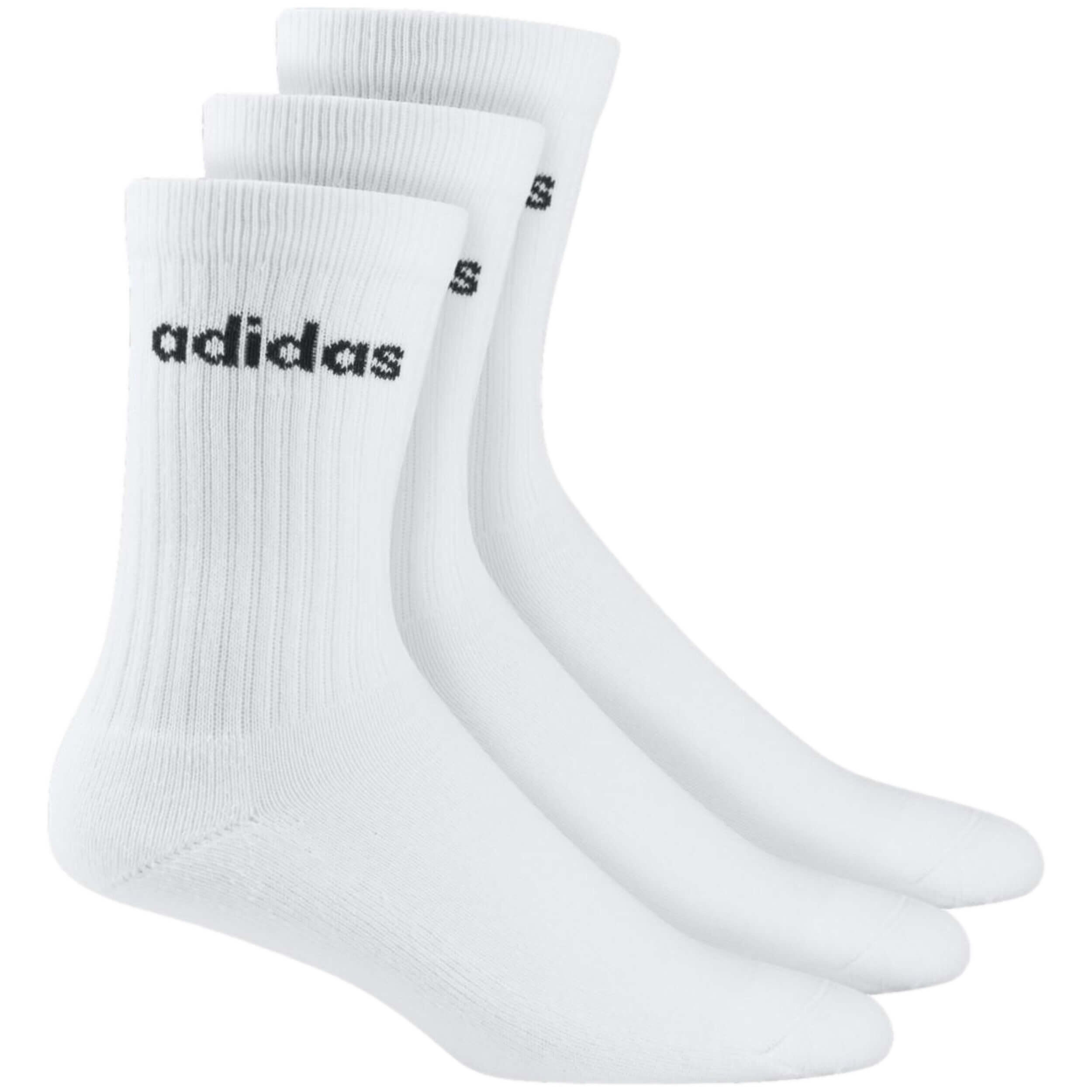 Linear Crew Cushioned Socken, 3 Paar 3/4