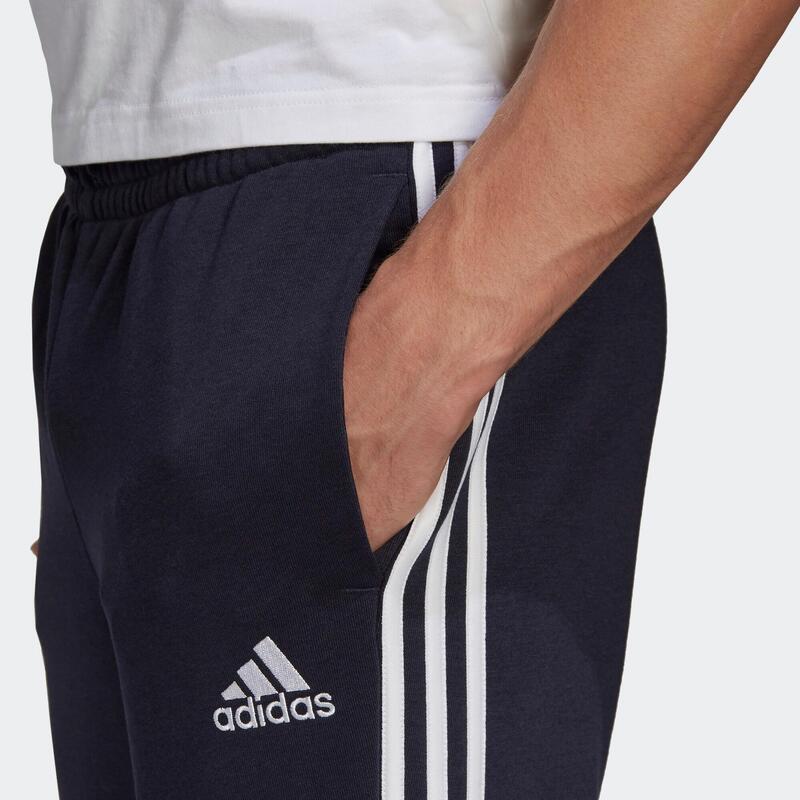 Essentials French Terry Tapered Cuff 3-Stripes Broek