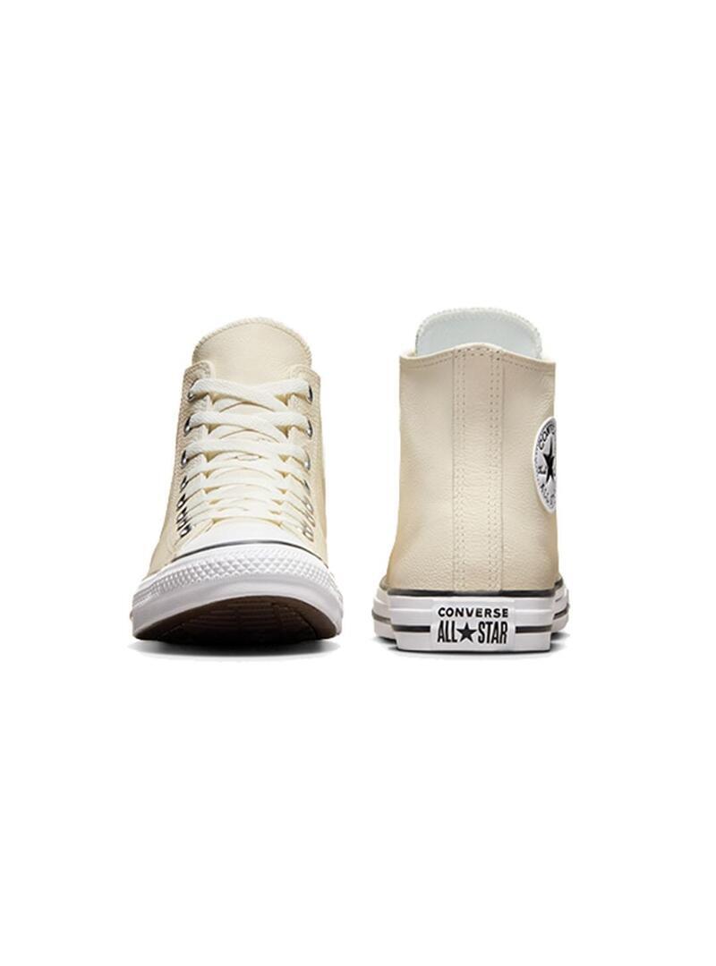 Zapatilla Converse All Star Hi Beige 3/7