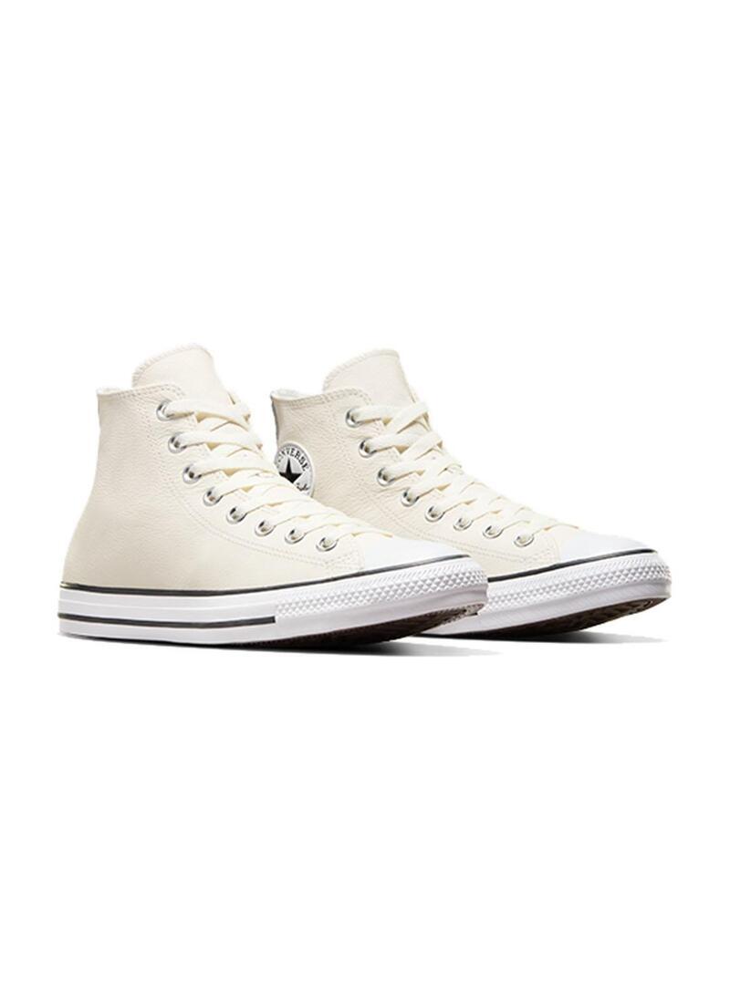 Zapatilla Converse All Star Hi Beige 4/7