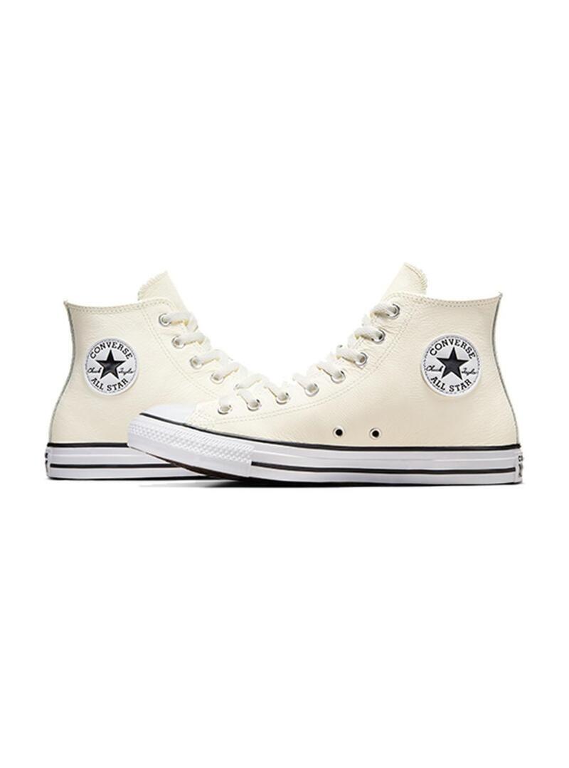 Zapatilla Converse All Star Hi Beige 5/7