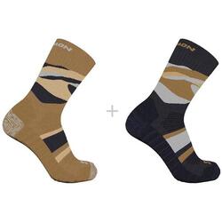 Chaussettes Salomon modèle LC2261400 pour unisexe