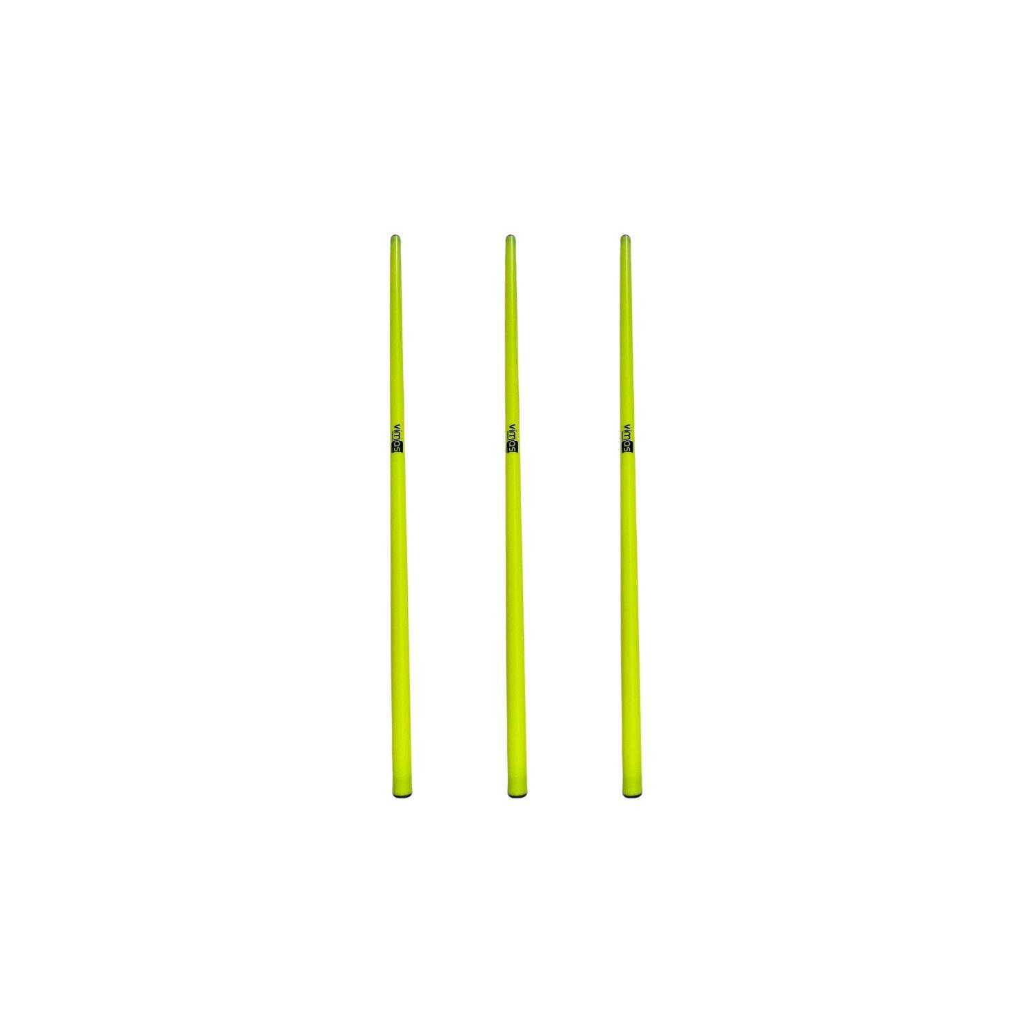 VIMAS SPORT Conjunto de 3 Palhetas de Treino 120cm VIMAS SPORT Amarelo