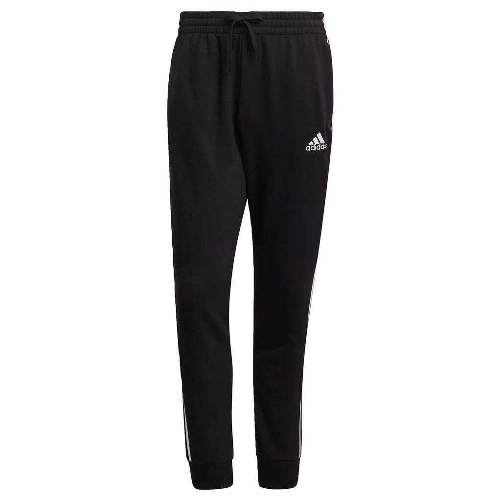 Essentials French Terry Tapered Cuff 3-Stripes Pants