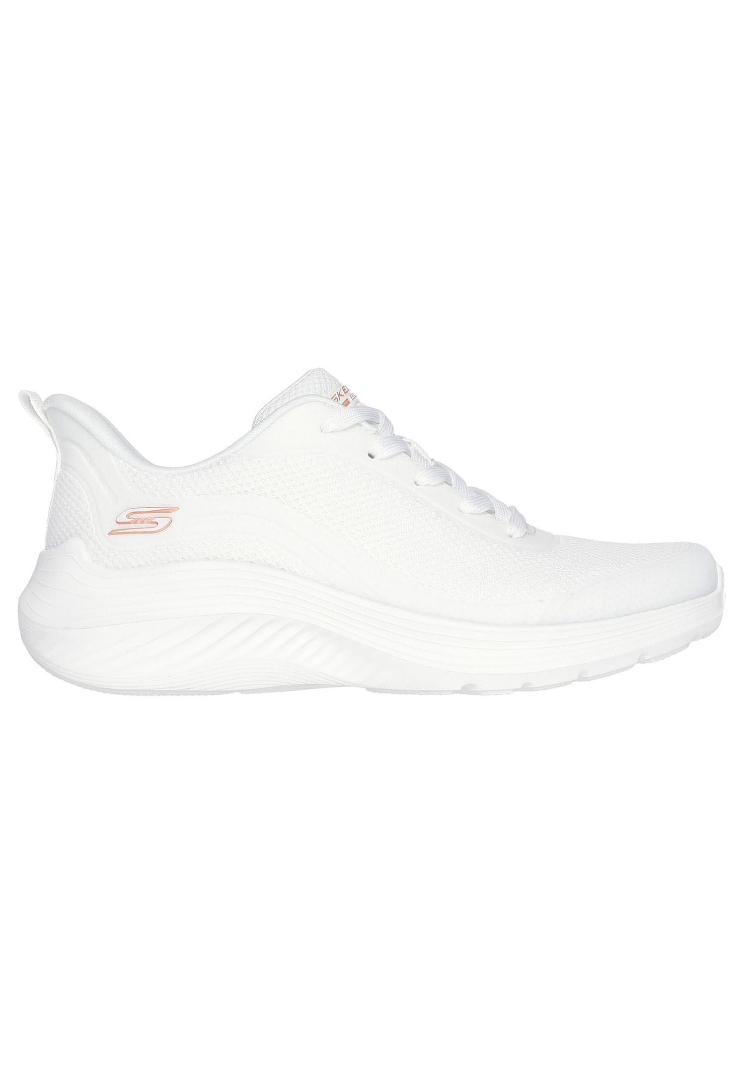 Skechers BOBS Sport Squad Waves - Still Wading Sneaker  Damen 117483 WHT 2/5