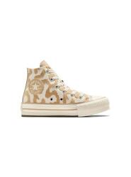 Chaussure pour fille Converse all star eva lift Beige