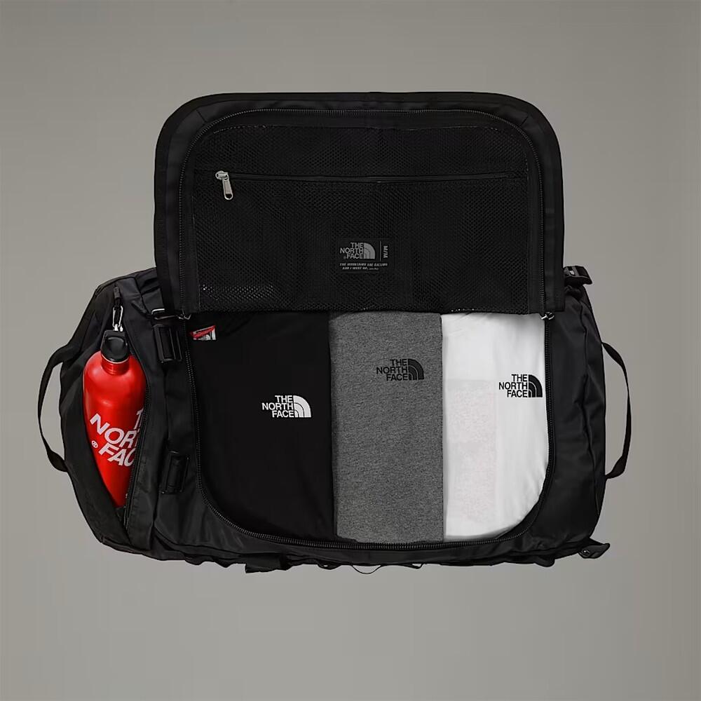 The North Face sac voyage BASE CAMP DUFFEL M - TNF BLACK-TNF WHITE 3/6