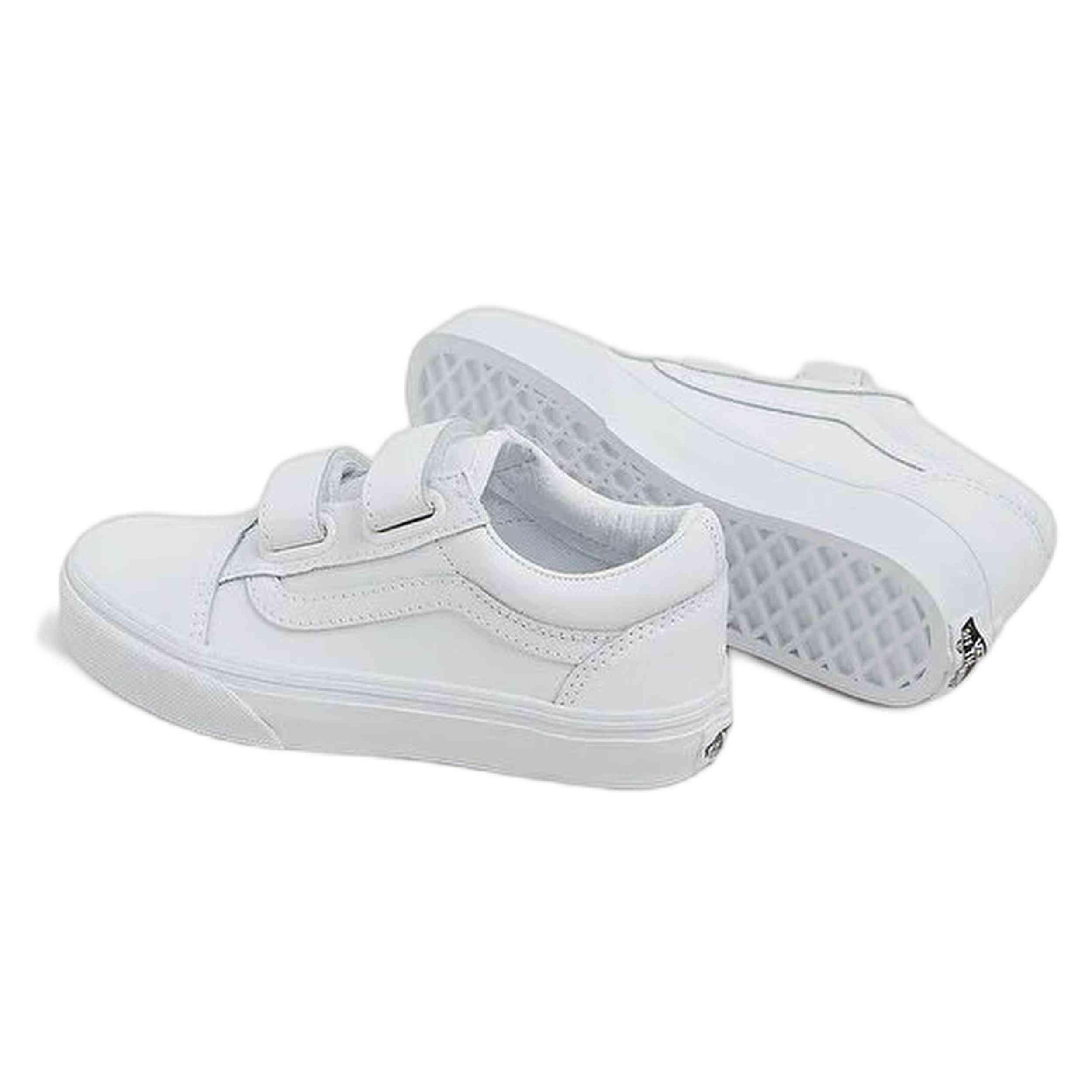 Zapatillas Vans Old skool tumble mono  Blanco 4/4