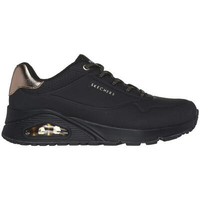 Zapatillas Skechers Mujer Uno - Shimmer Away Negras