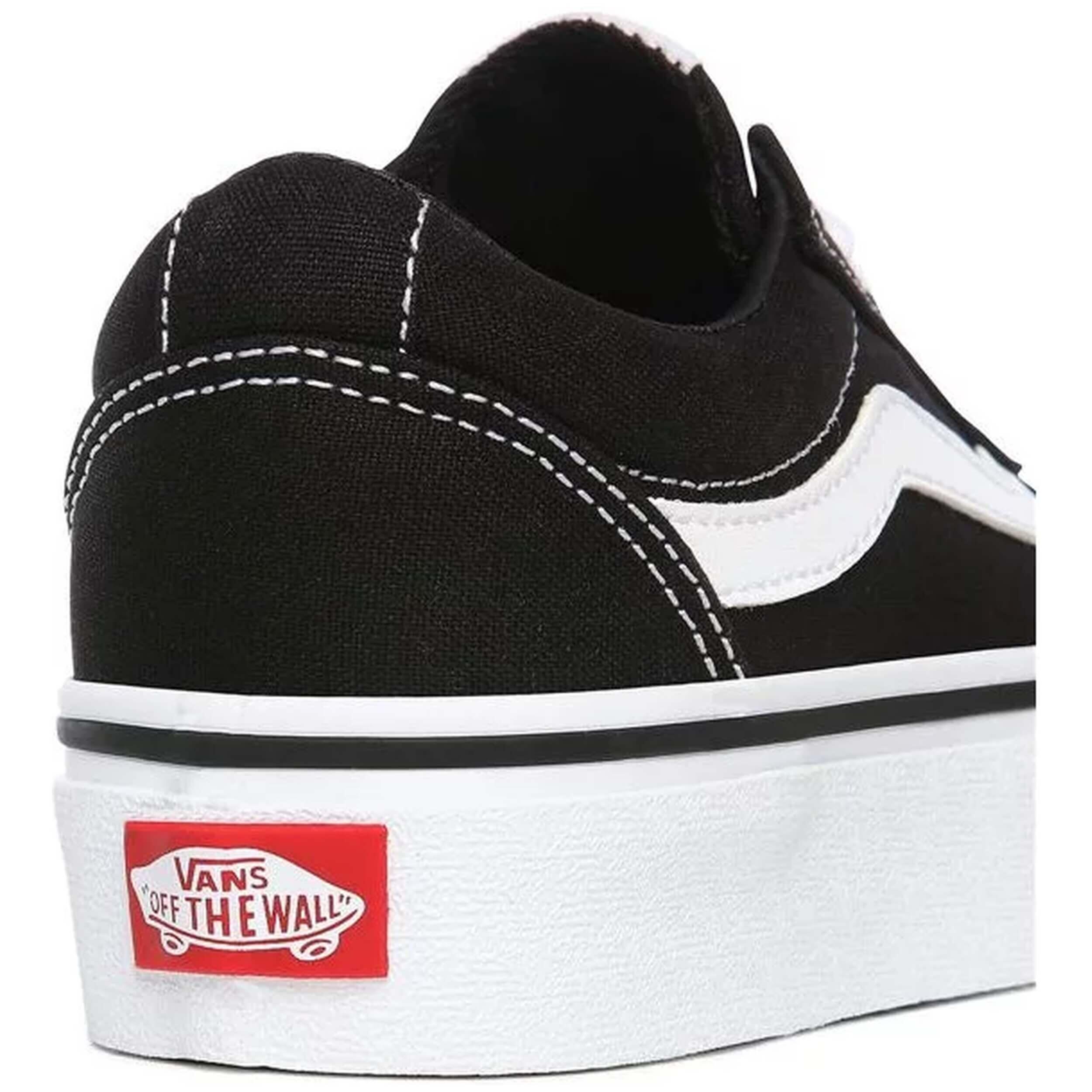Chaussures pour fille Vans Ward plateforme Noir 5/5