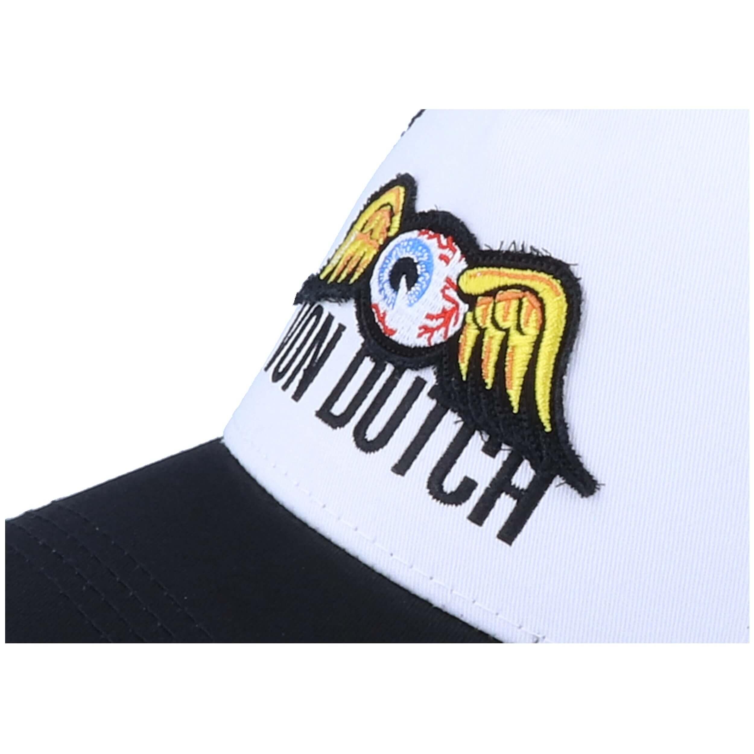 Von Dutch Flying Eye Patch Trucker Cap - Wit/Zwart/Geel 5/5