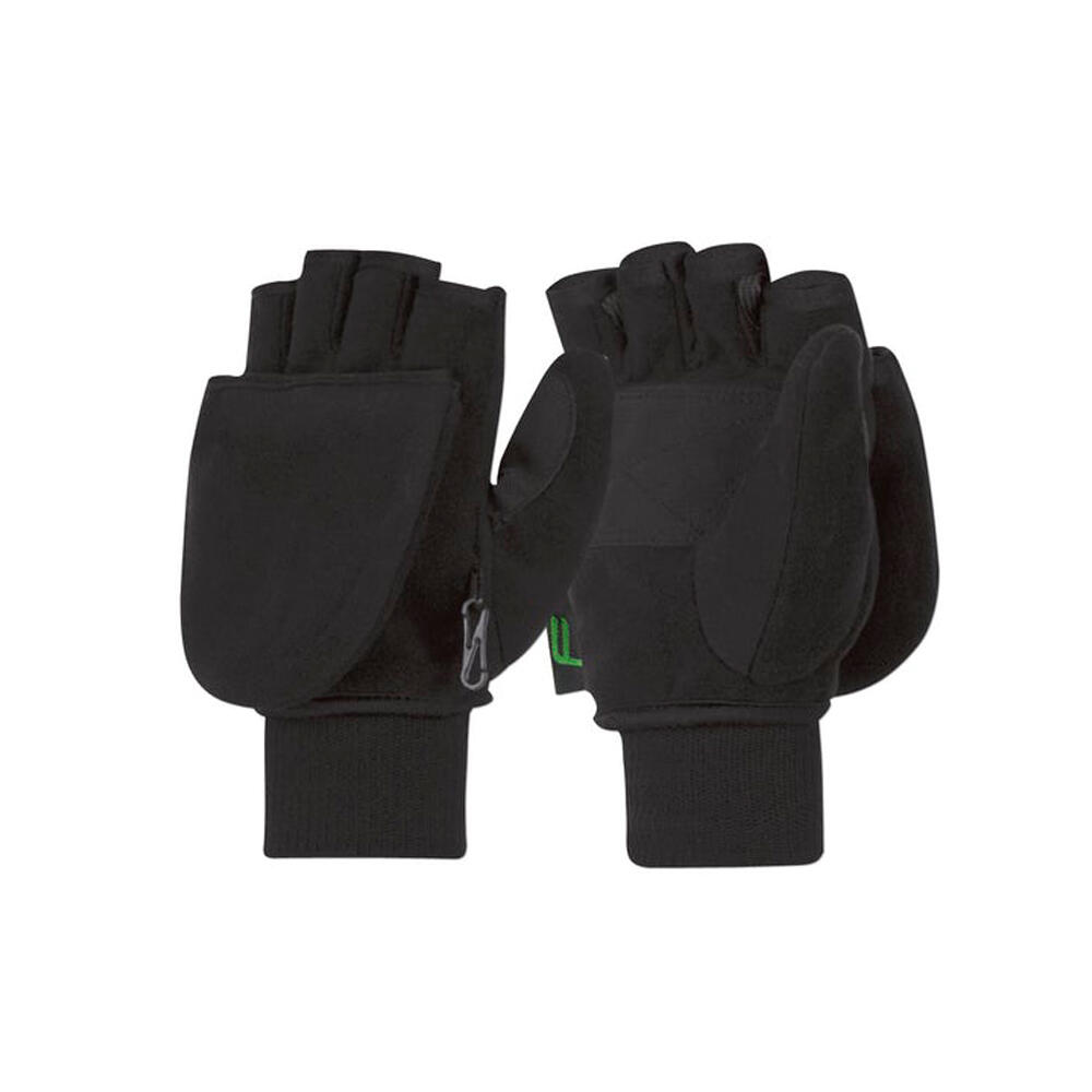 F-LITE Luvas-luvas de trekking com aba à prova de vento F-Lite Black