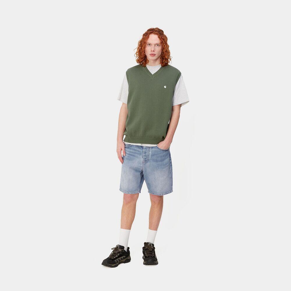 Pantalon corto Carhartt wip modelo I029209-BLUE para hombre 3/5