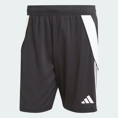 Kort mannelijk adidas tiro 24 zwart