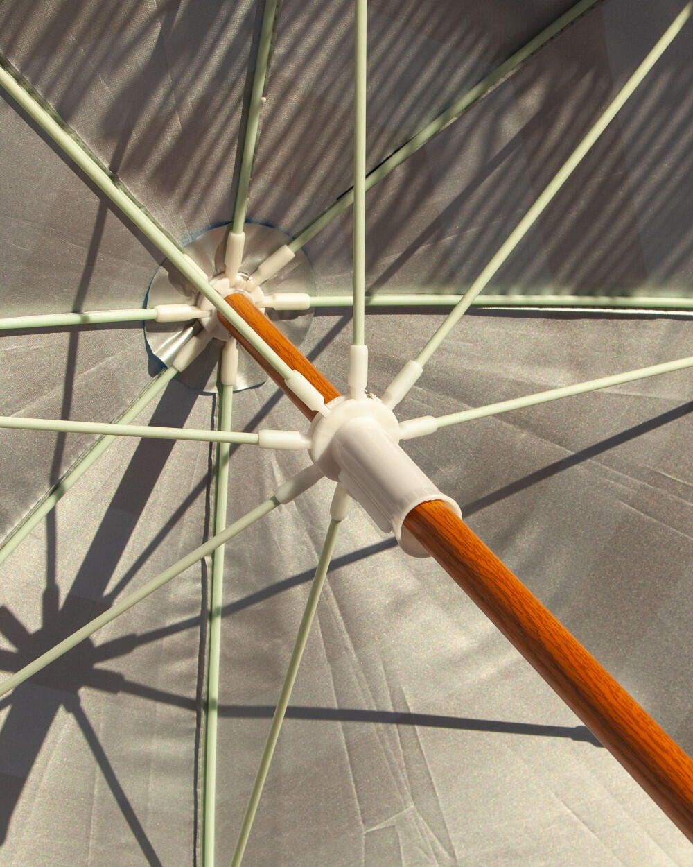 PARASOL INCLINABLE À FRANGES 200CM 4/4