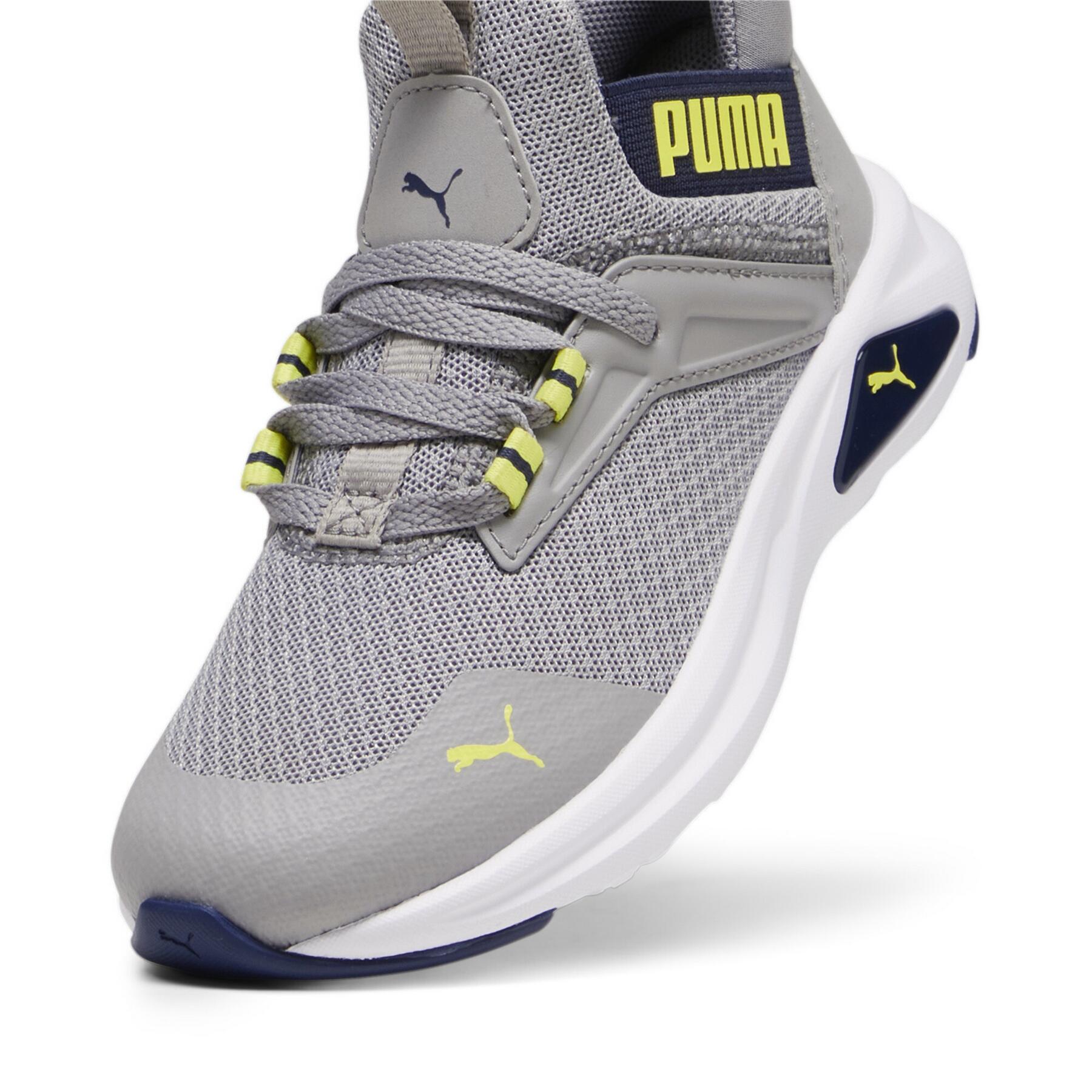 Tênis de corrida Puma modelo 385678-10 para crianças unissex 5/6