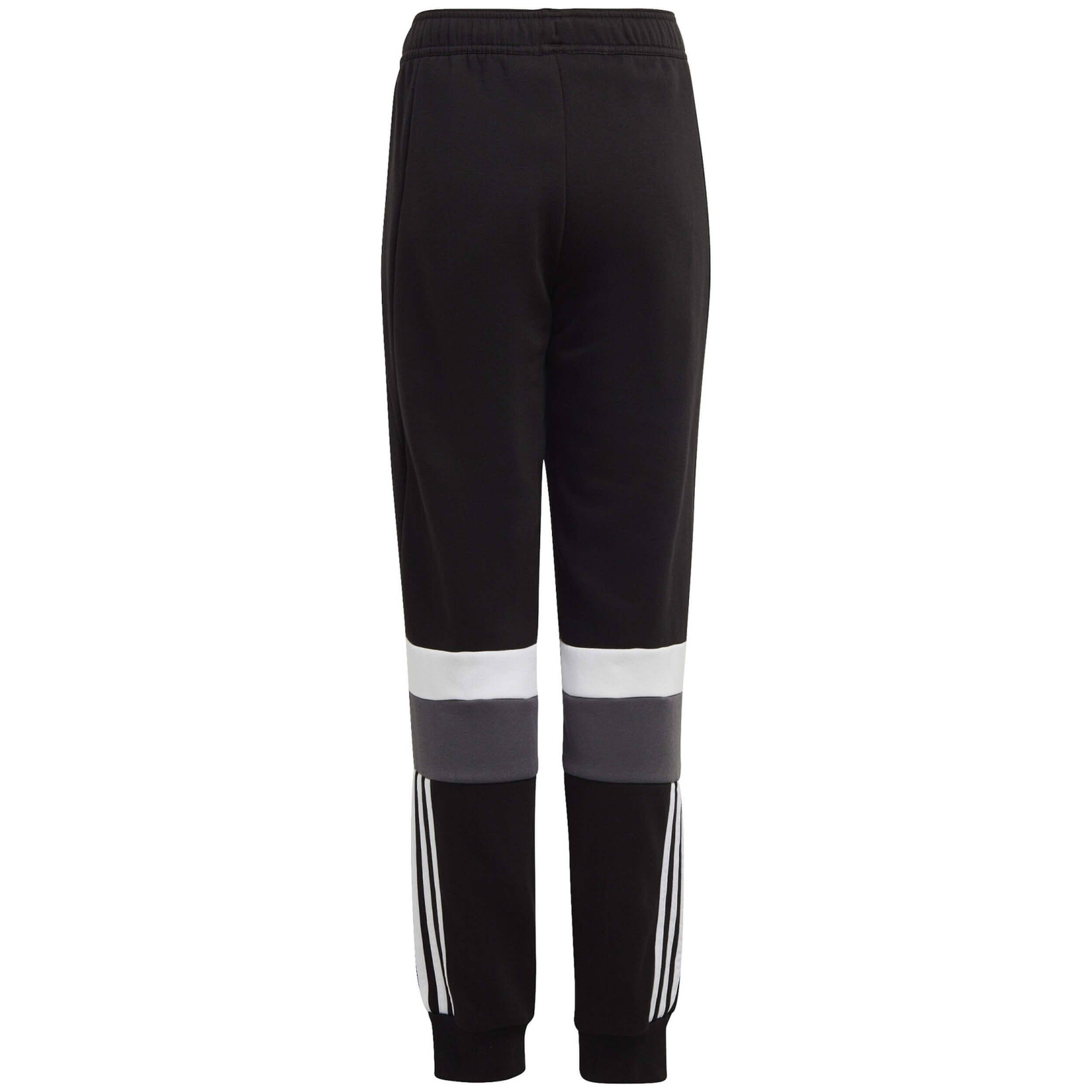 Pantalon largo Adidas Tiberio 3-Stripes para niños unisex 3/5