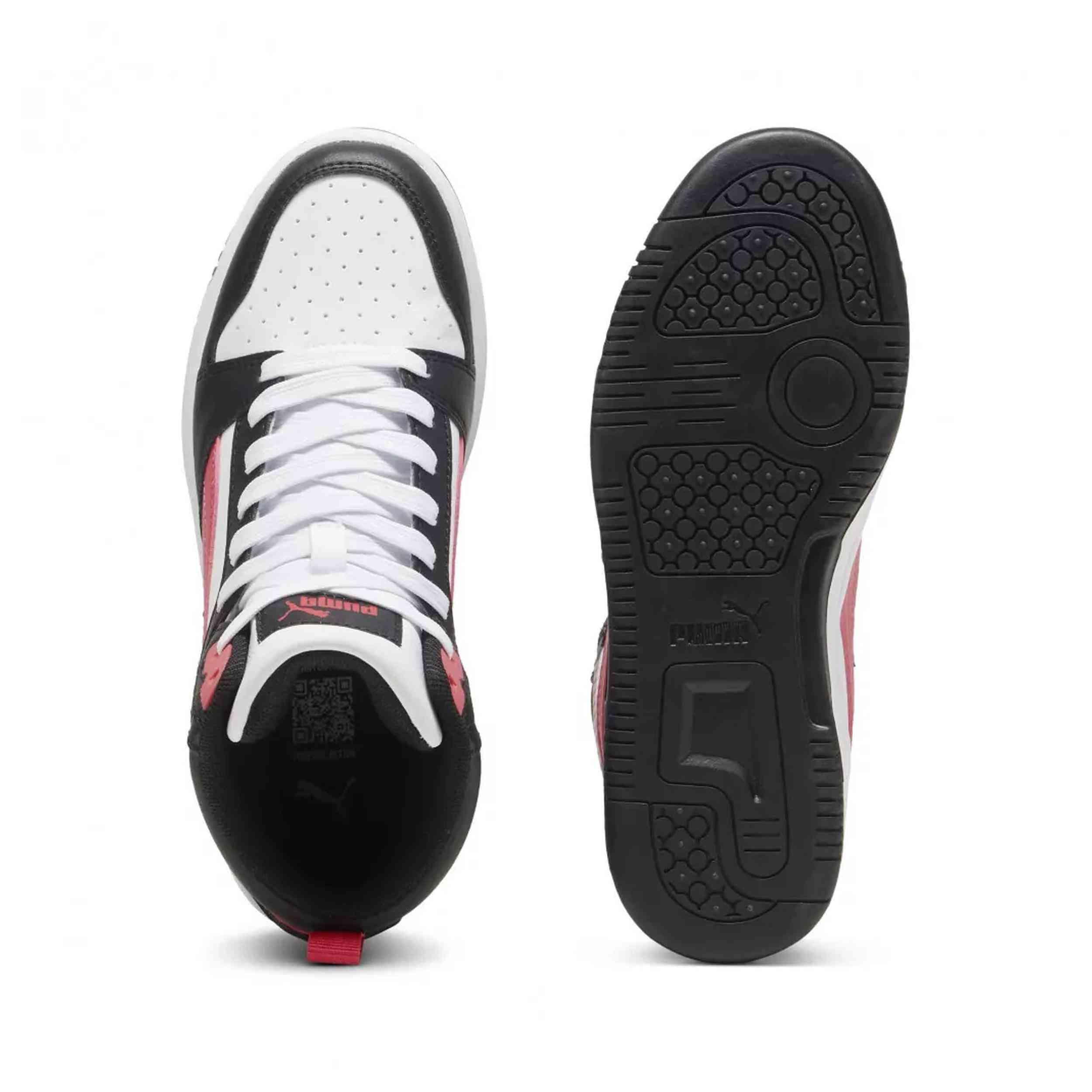 Schoen Puma Rebound V6 Mid Jr voor unisex jongens 4/4