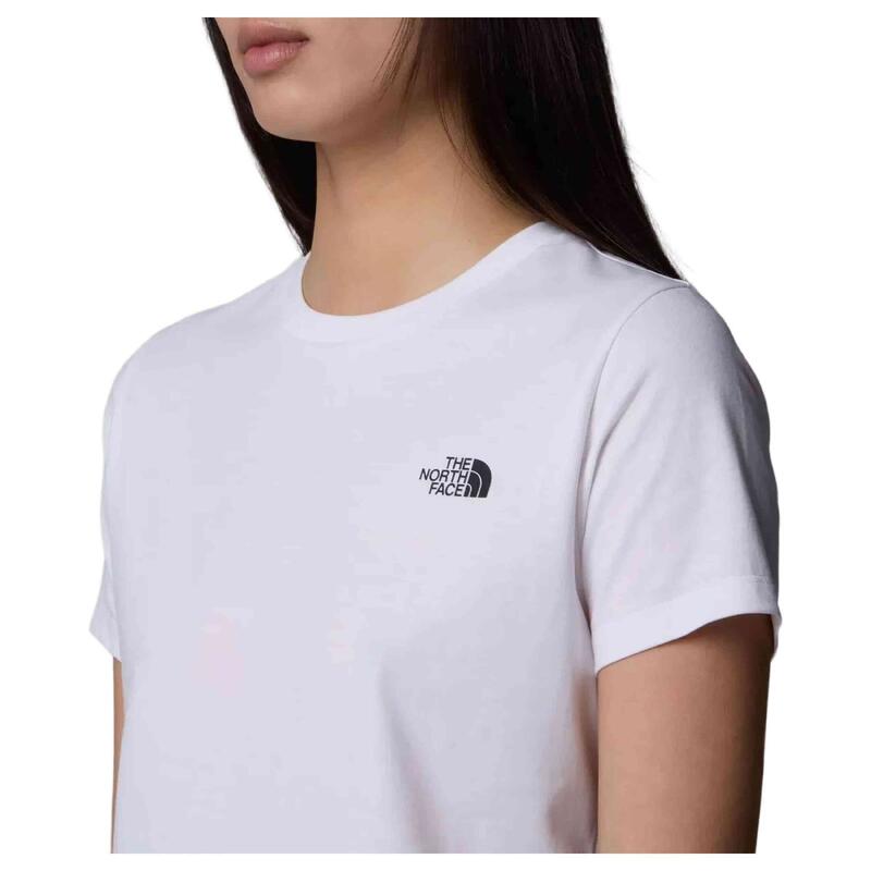 T-shirt pour femme The north face Simple dome Blanc