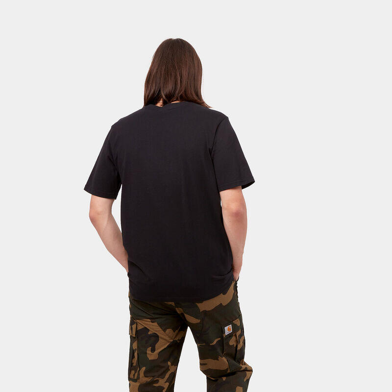 Camiseta de manga corta Carhartt wip modelo I030434-BLACK para hombre 2/6