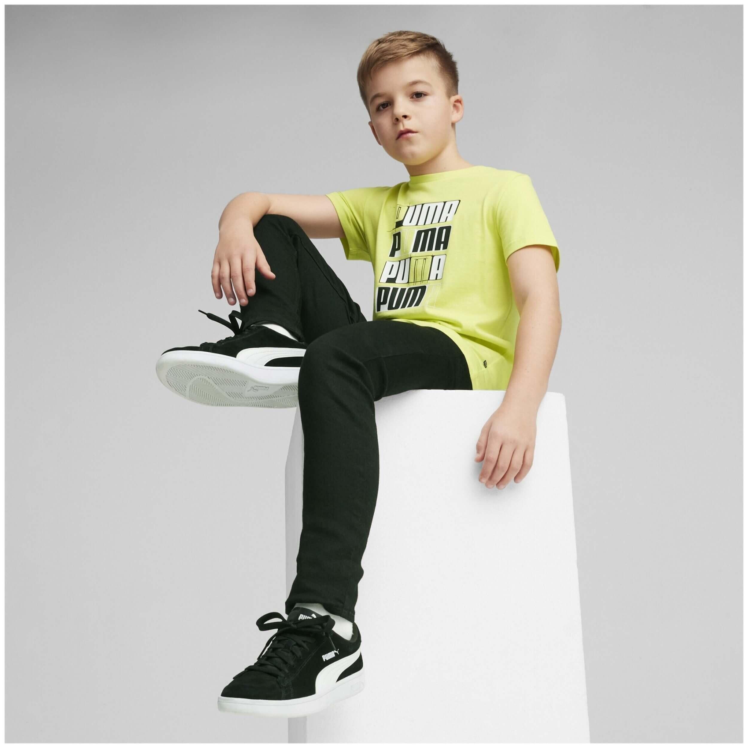 Camiseta de manga corta Puma modelo 679224-38 para niños 3/5