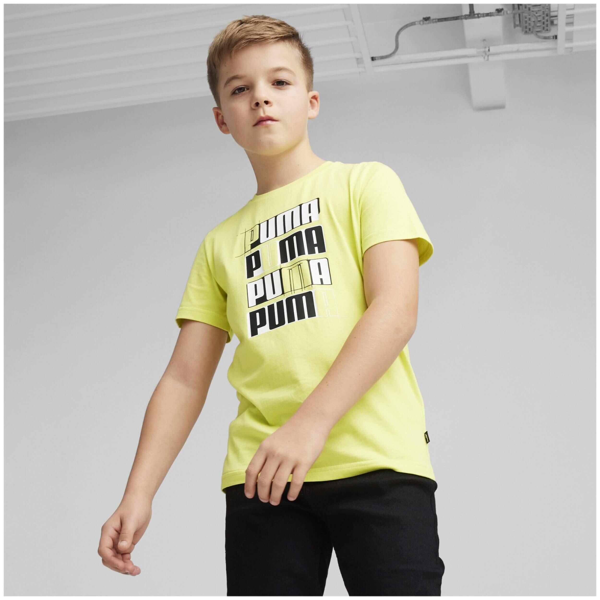 Camiseta de manga corta Puma modelo 679224-38 para niños 2/5