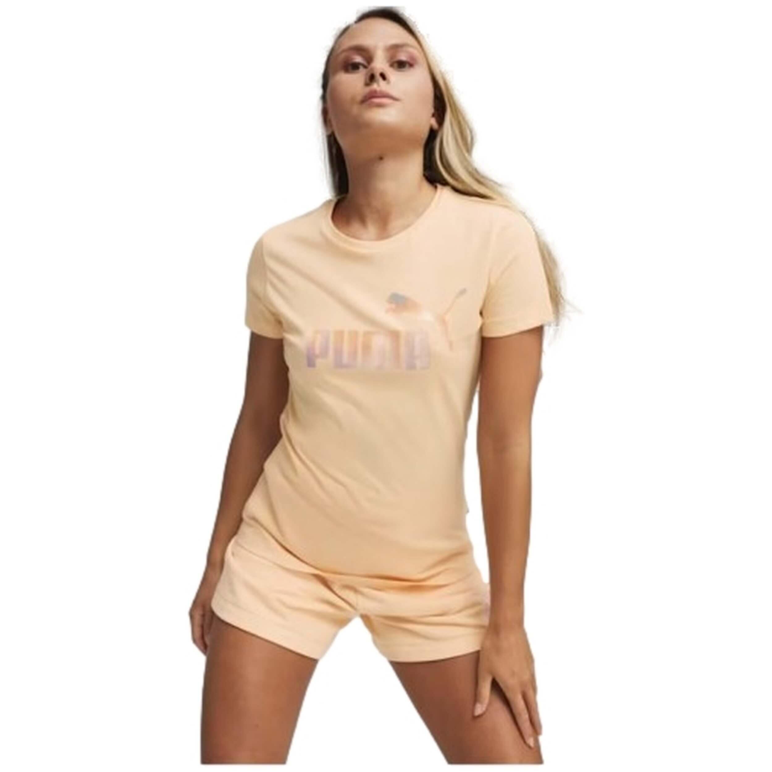 Damen universal Tshirts Puma Ess+ Summer Daze 3/4