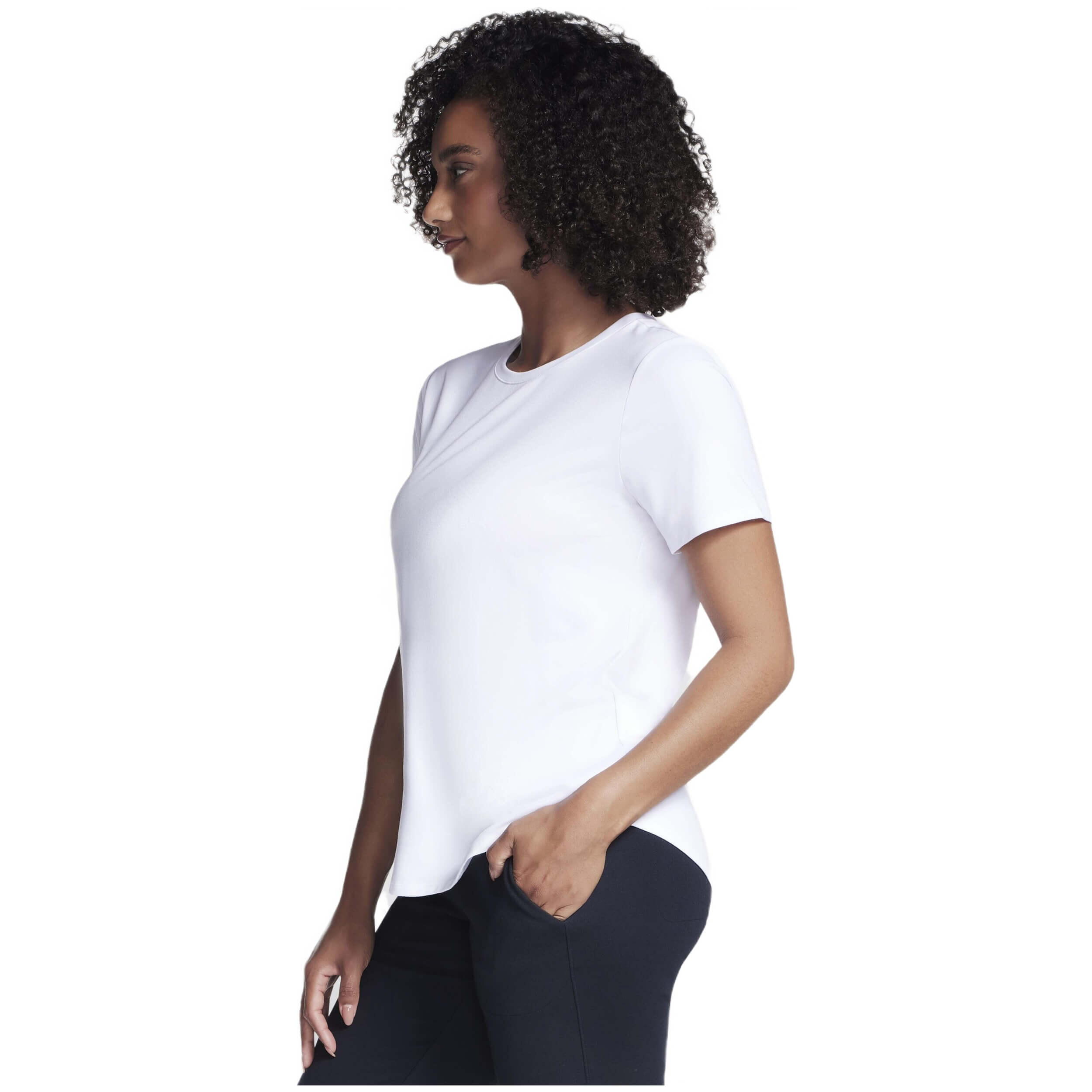 Kurzarmshirt Skechers für frauen 3/5