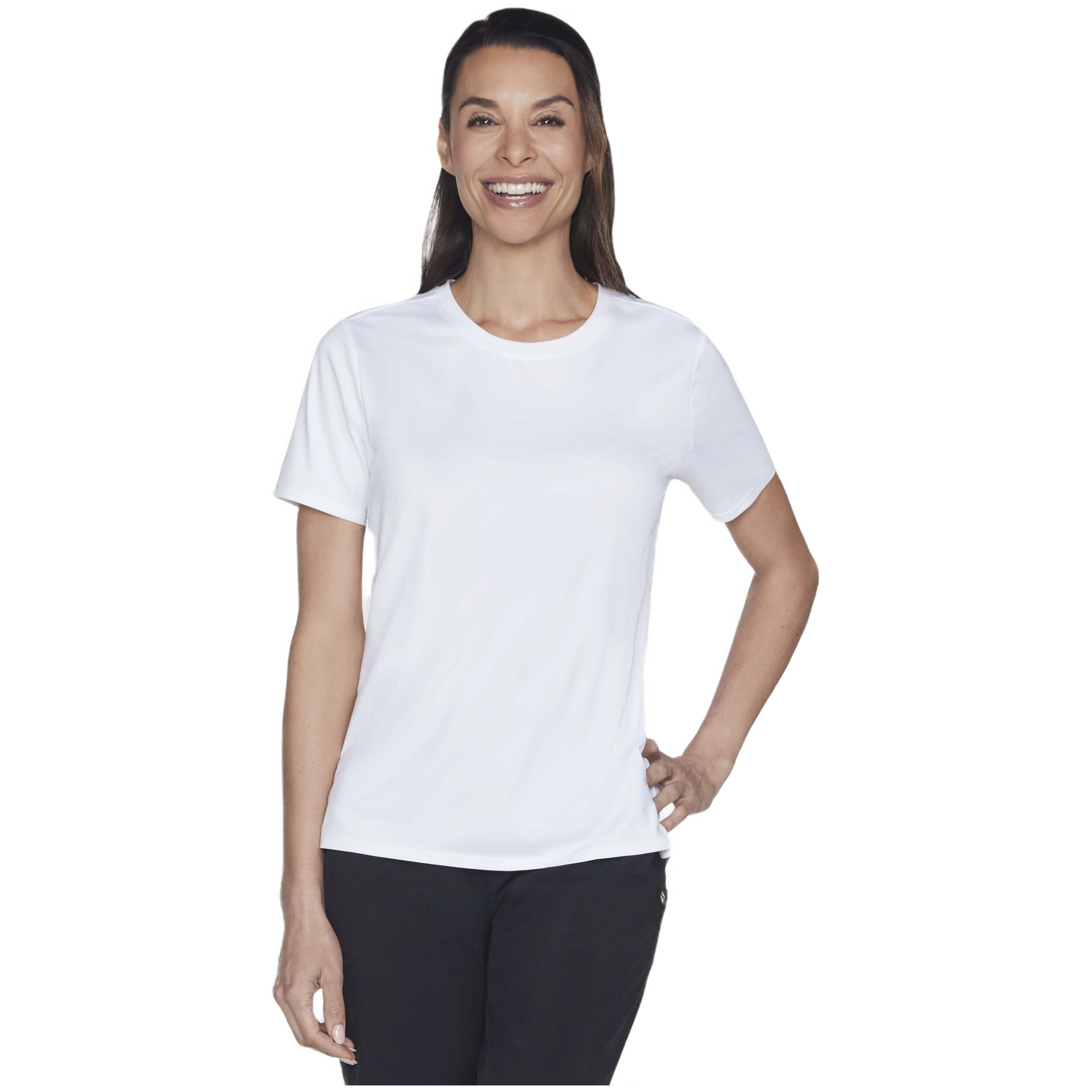 Kurzarmshirt Skechers für frauen 4/5