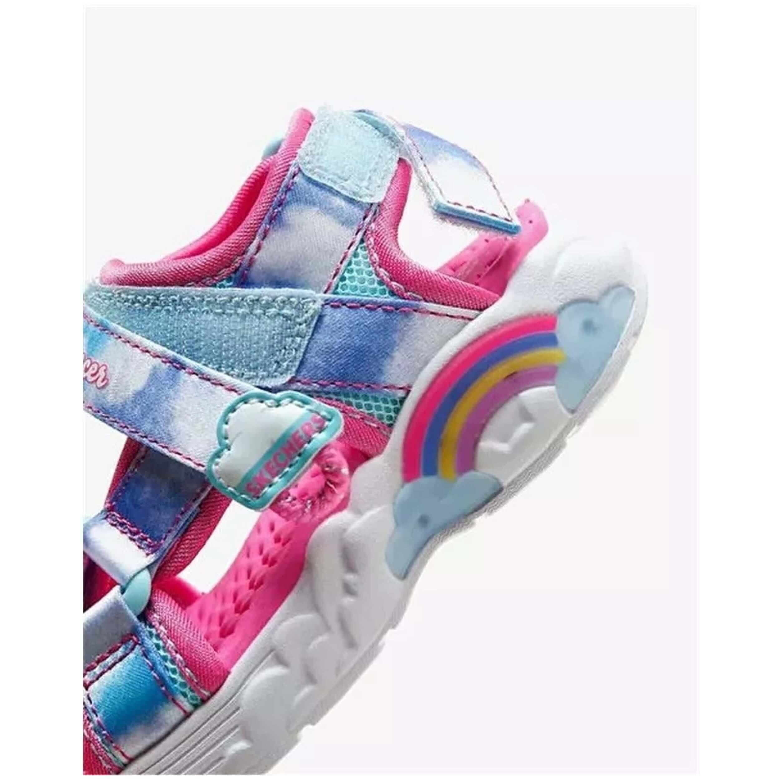 Sandalias Skechers Rainbow Racer para niñas 2/5